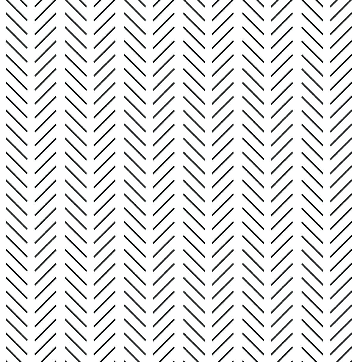 Blooming Wall Minimalist Black and White Tick Mark Neutral Peel and Stick Wallpaper Herringbone Self-Adhesive Prepasted Wallpaper Wall Mural Wall Decor(17.7“x118”)