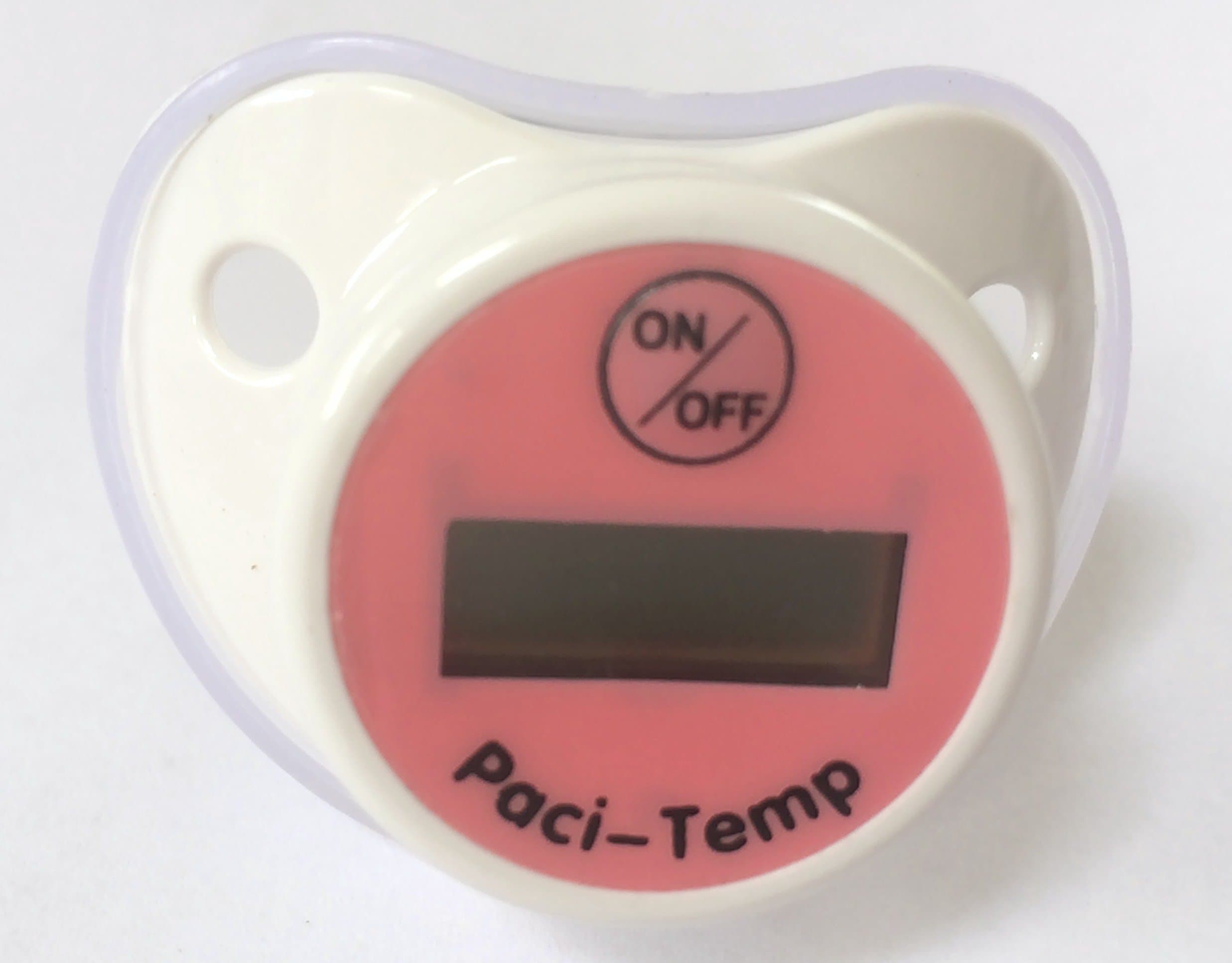 BabyMad Digital Baby Dummy Thermometer New Waterproof Pink