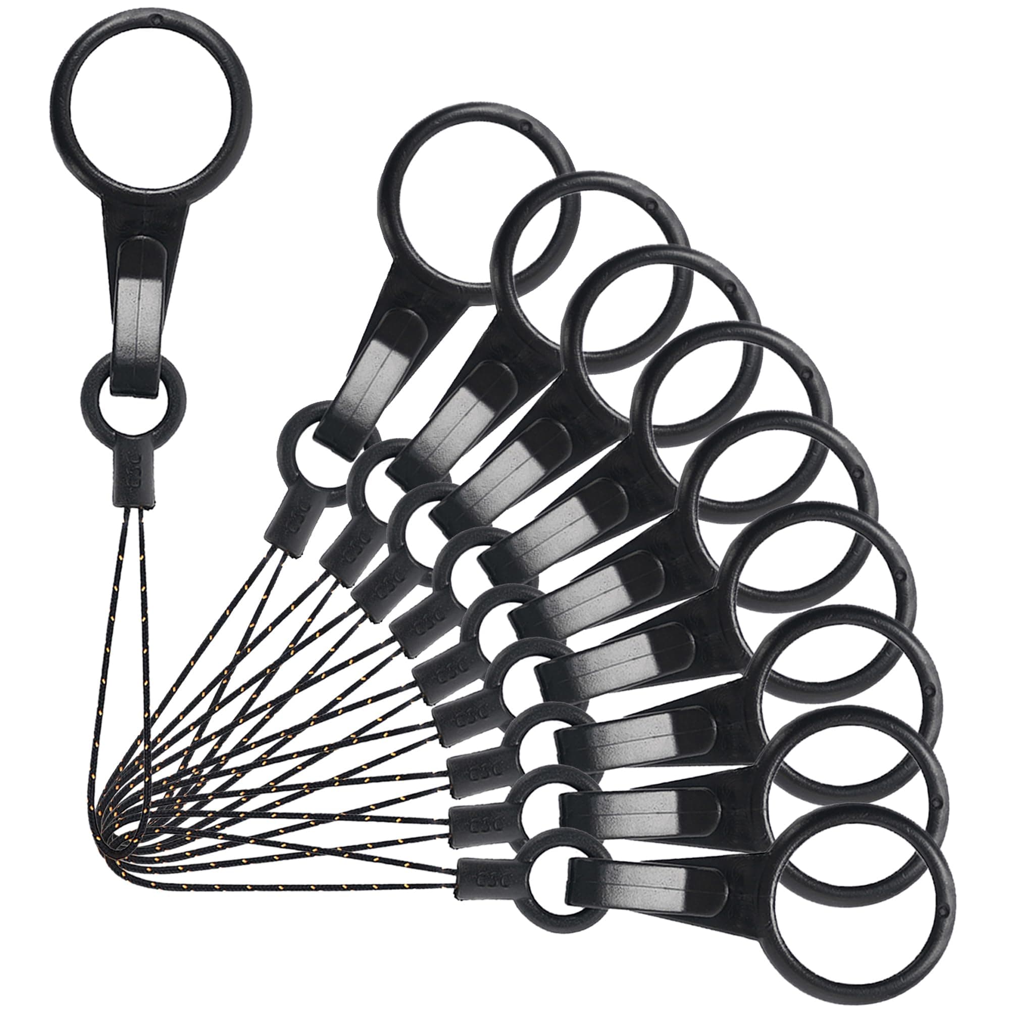 10 pcs Lanyards Finger Ring