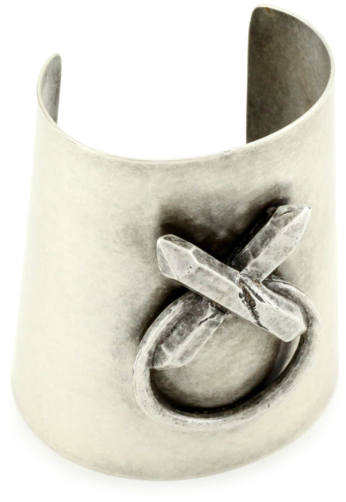 "Heavy Metal Lover Collection" Crystal Cross Cuff Bracelets