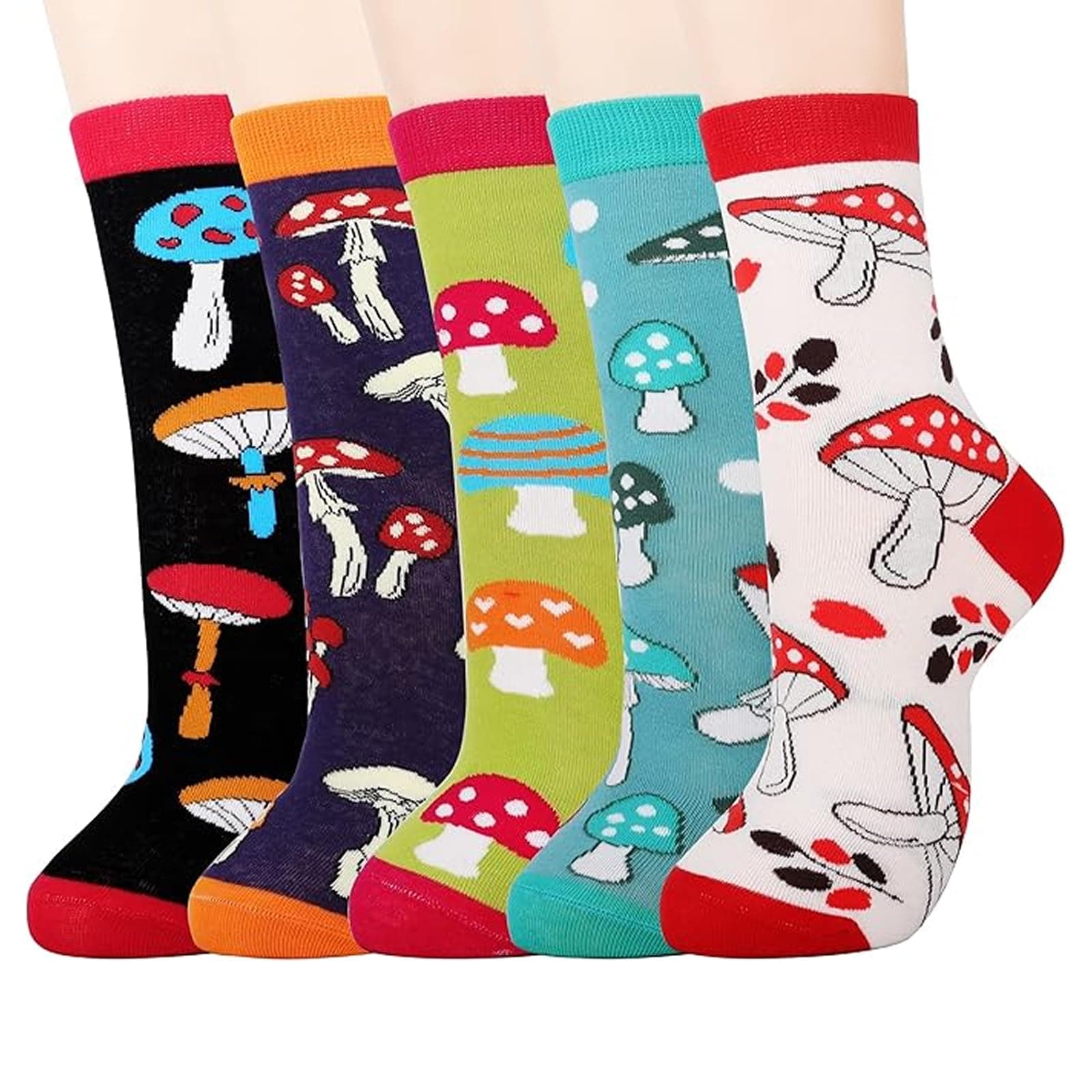 Jeasona Women's Cute Socks Funny Christmas Birthday Gifts for Women Mom Teenage Girls