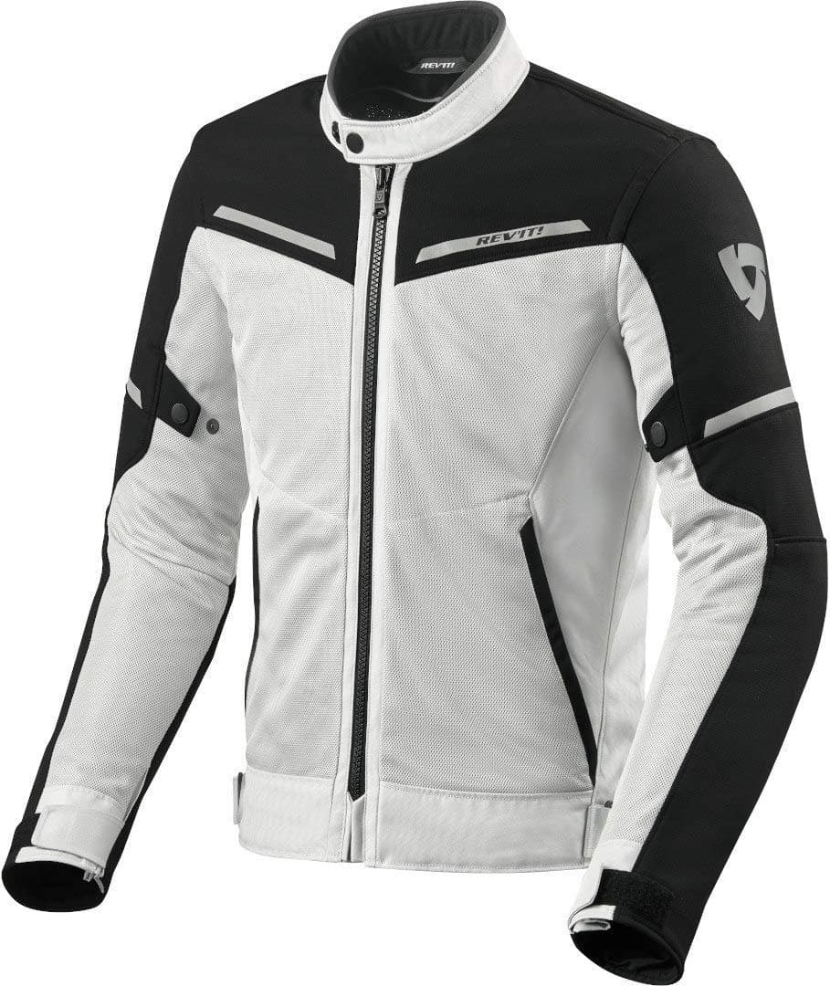 Revit Airwave 3 Motorcycle Textile Jacket White / Black 3XL