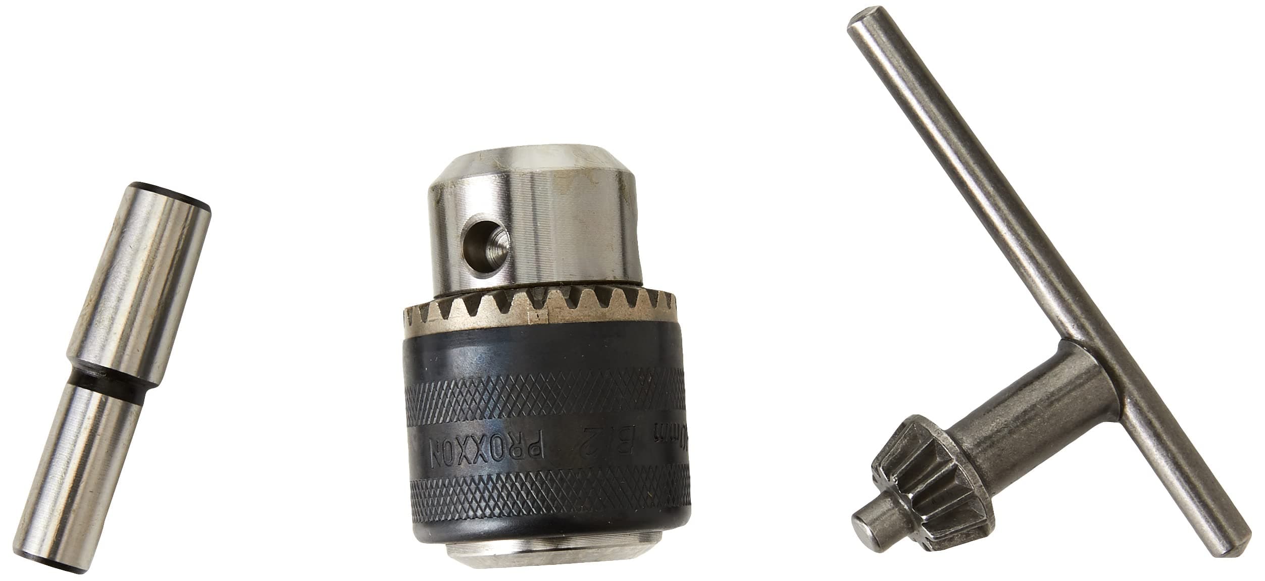 24110 Drill chuck for PF 230, capacity to 13/32" (10 mm), Silver