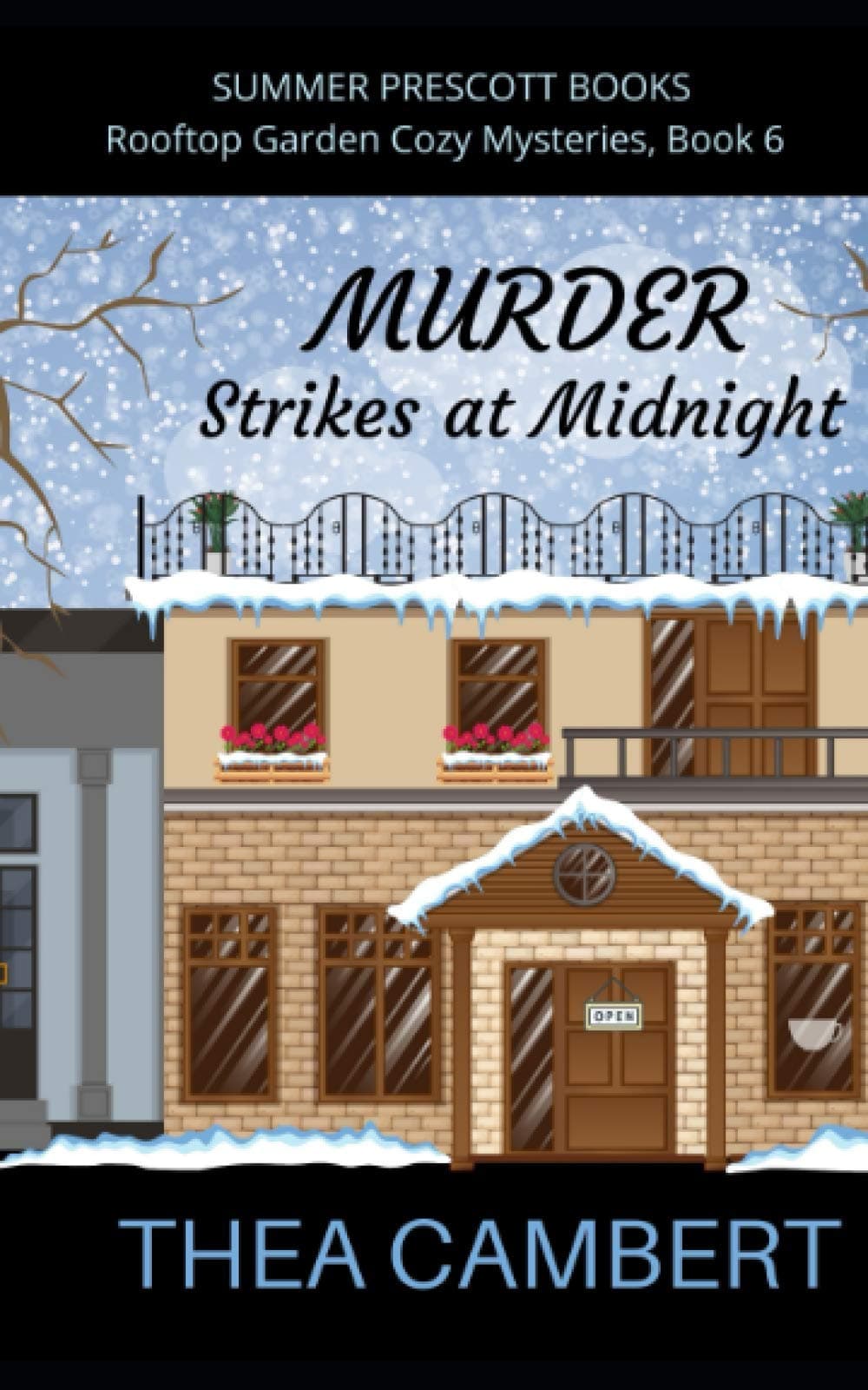 Murder Strikes at Midnight (Rooftop Garden Cozy Mysteries)