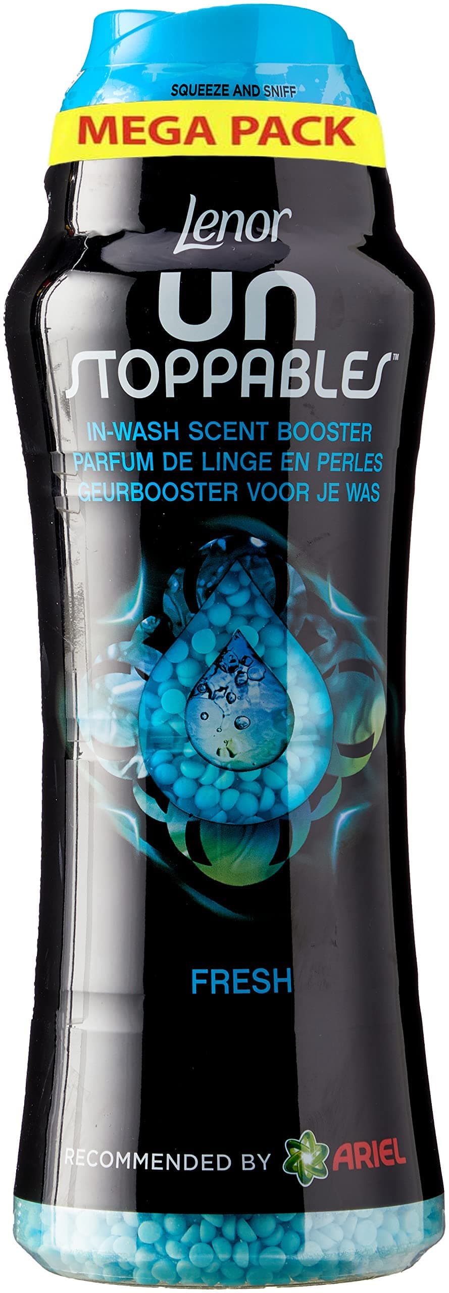 Lenor Unstoppables In-Wash Laundry Scent Booster Beads Fresh Scent, 42 Washes (570 g)