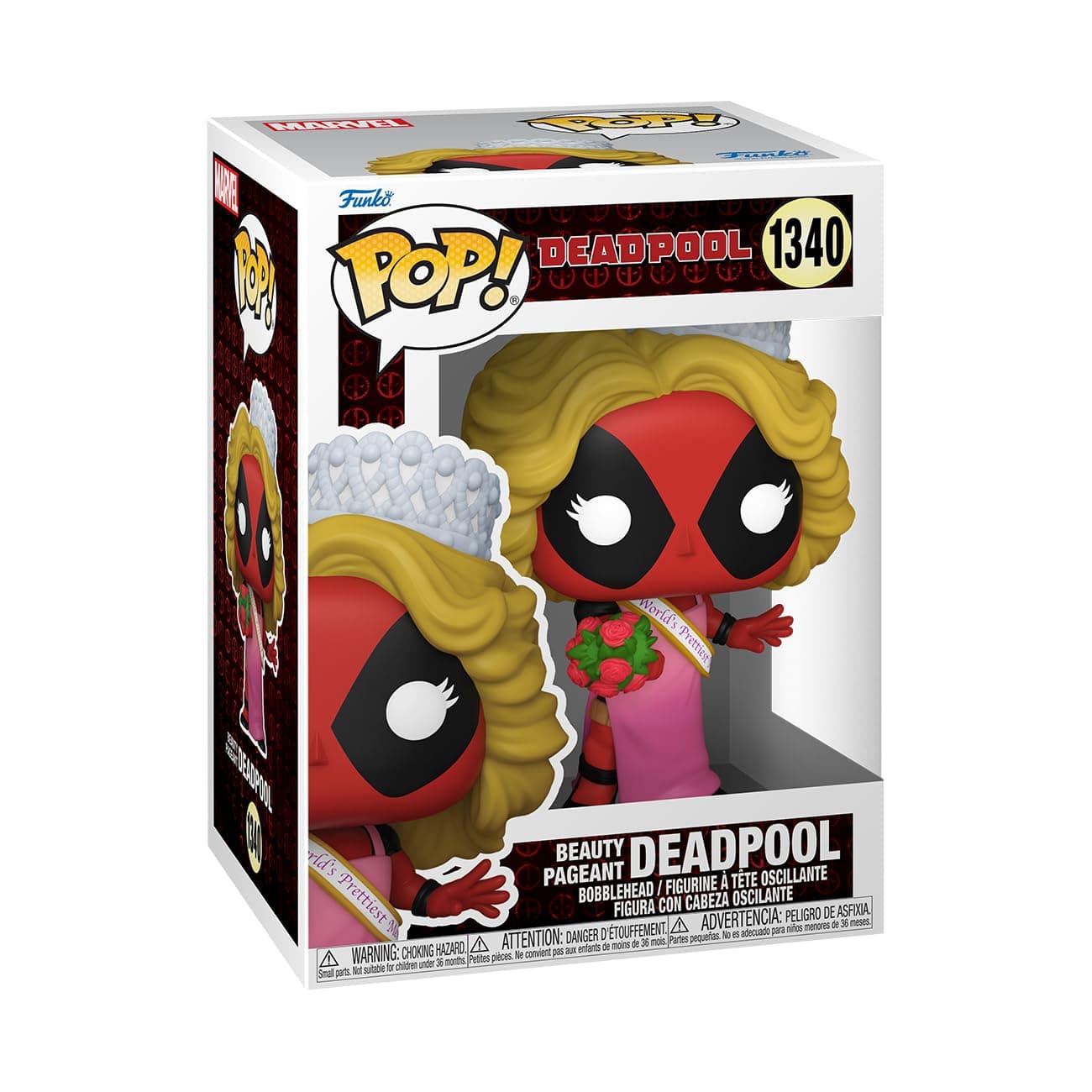 Pop! Marvel: Deadpool - Beauty Pageant Winner Pageant - Collectable Vinyl Figure - Gift Idea - Official Merchandise - Toys for Kids & Adults - Marvel Fans - Model Figure for Collectors
