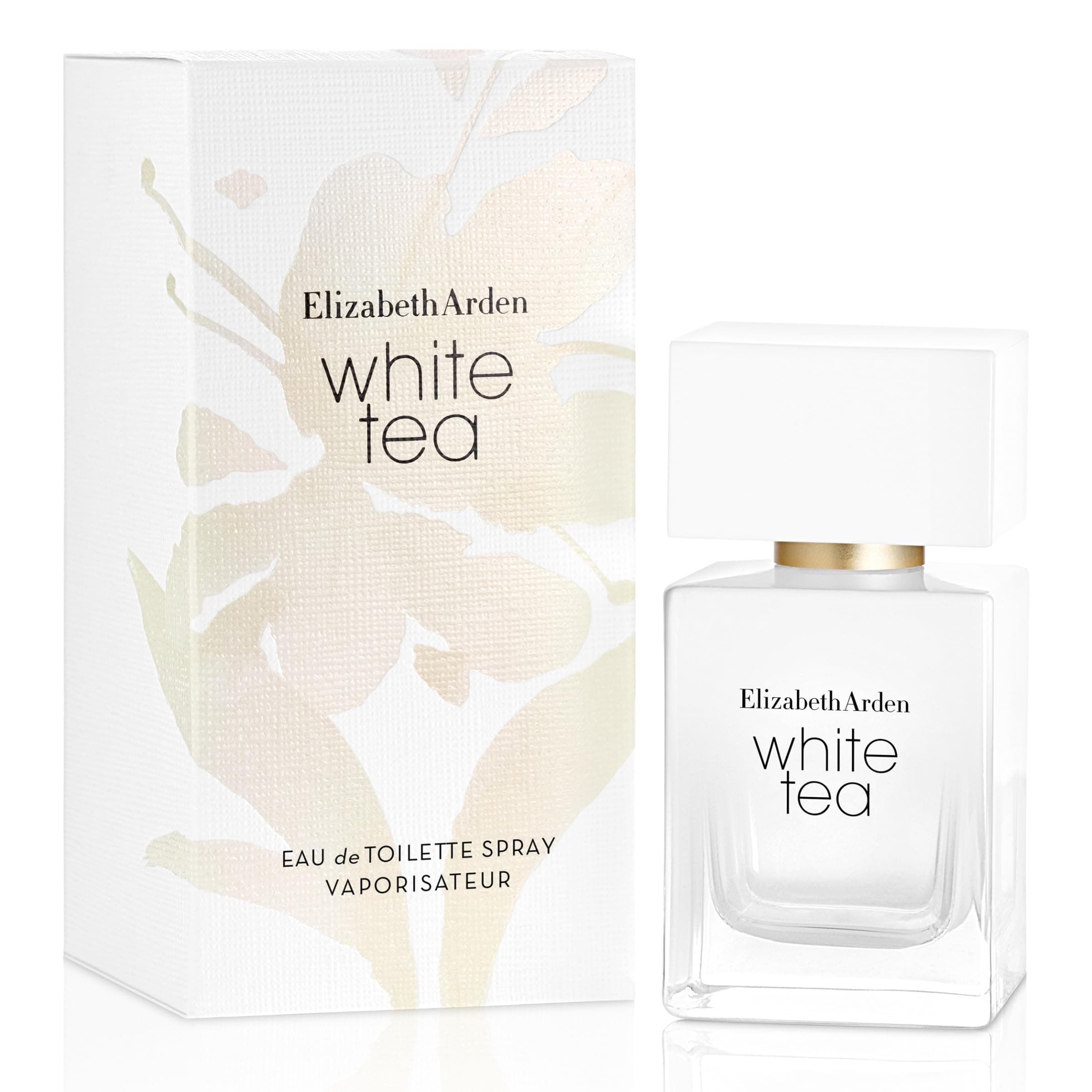 White Tea Eau De Toilette Women's Perfume Spray, Floral Woody Scent
