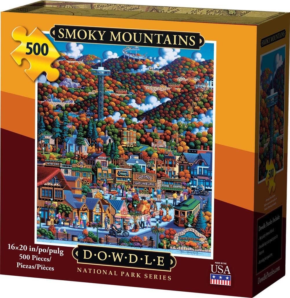 Dowdle Jigsaw Puzzle - Smoky Mountain National Park - 500 Piece