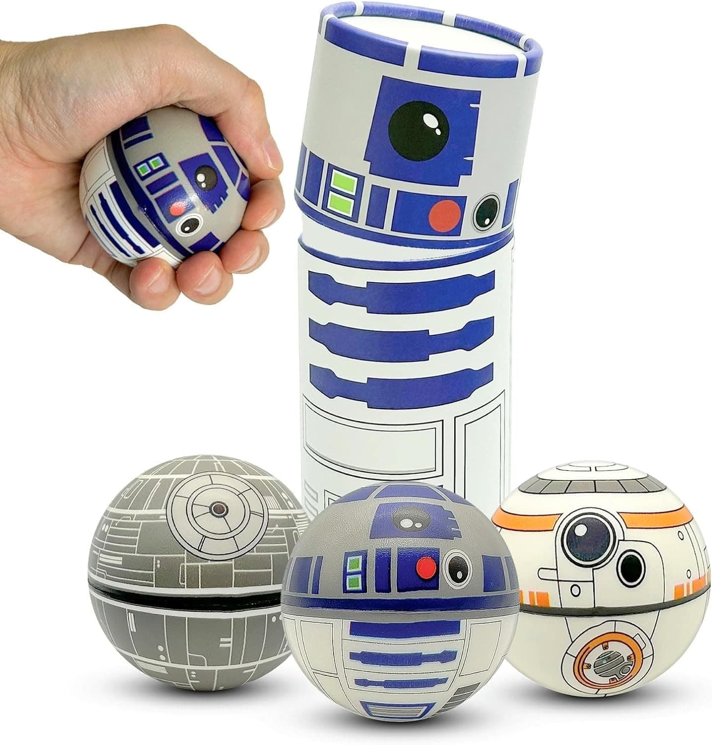 NINOSTAR Stress Balls Relief Squeeze Balls Awesome Design - Play and Decoration Great for Kids and Adults