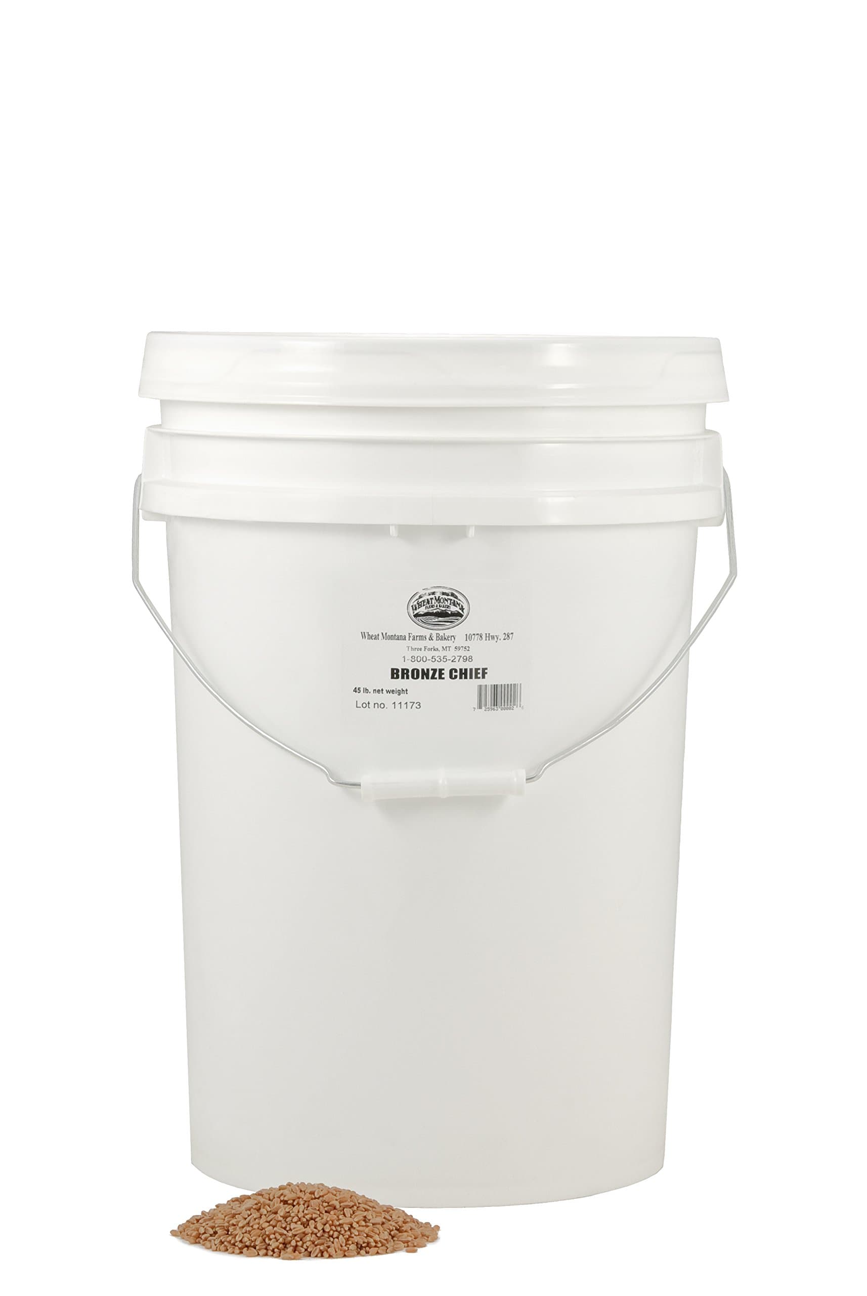 Wheat Montana - Bronze Chief Wheat Berries- 1 pack - 45lb pail