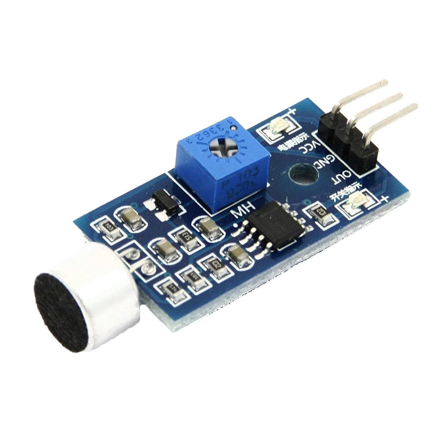 Sound Sensor Module Sound Detection Module Sensor detection Microphone Voice-activated whistle switch Sound module