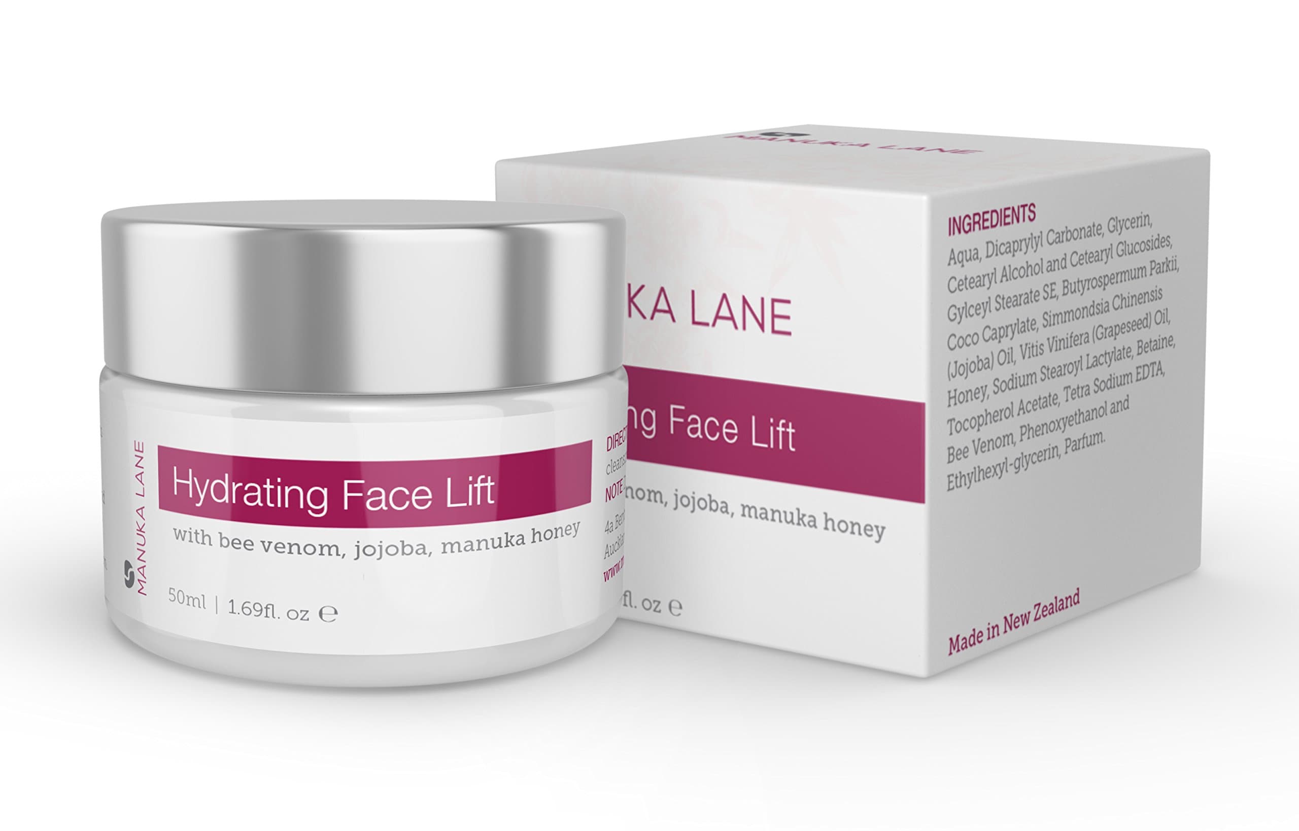 Manuka Lane Face Moisturizer Lift Cream with Anti Wrinkle and Anti Aging