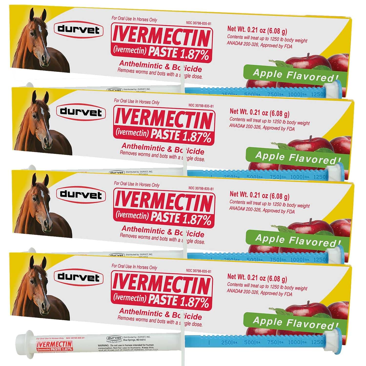 Durvet Ivermectin 4-Pack