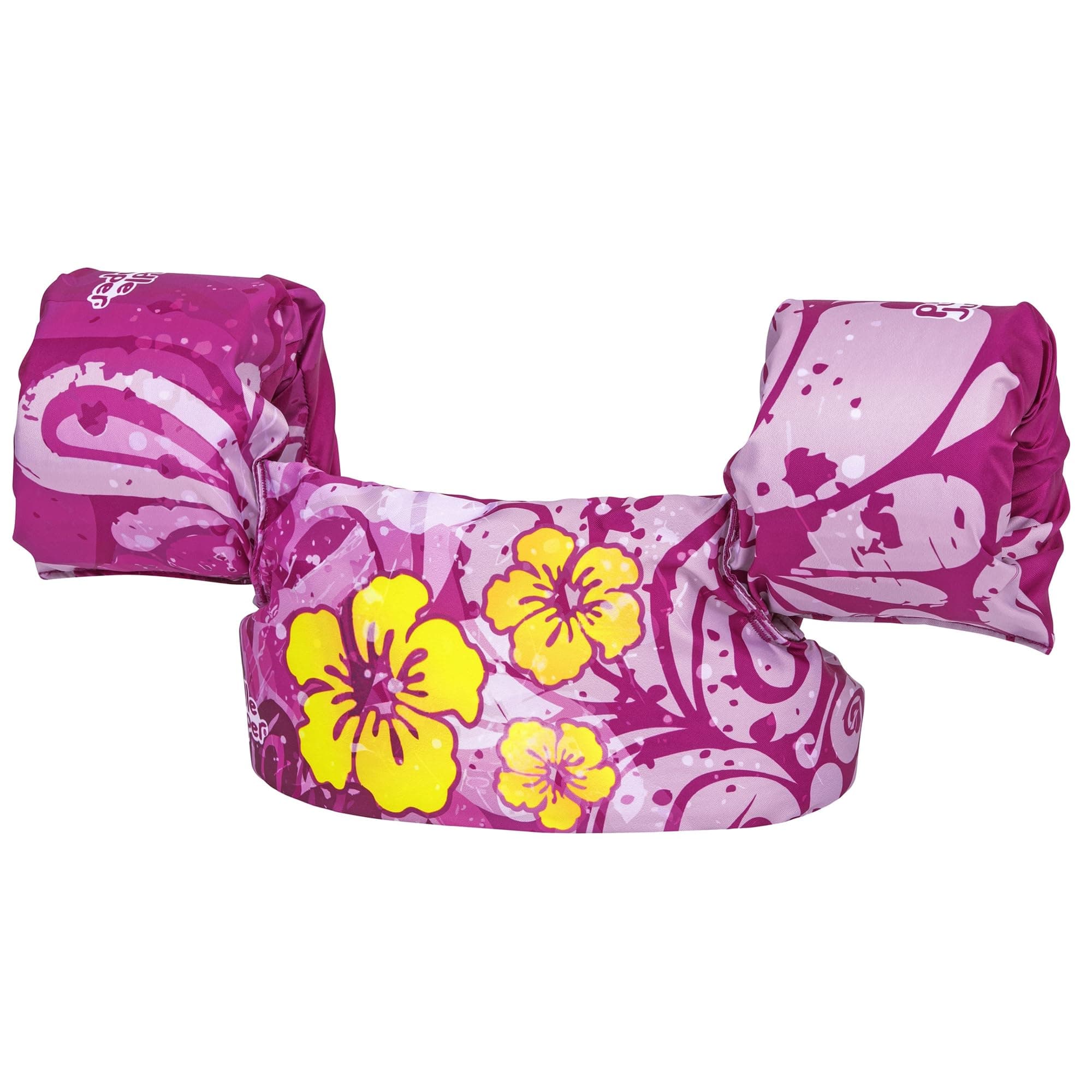 Child Deluxe Life Vest - Tropical Flowers (for Childred 33-55 lbs)