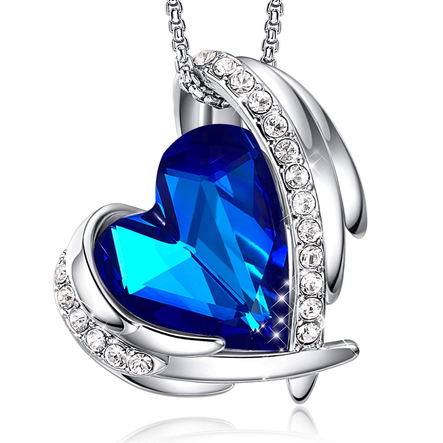 CDEHeart Necklaces for Women Pendant Necklace, Jewellery Gifts for Women Her Wife Girlfriend Anniversary Birthday Mothers Day Christmas Valentines