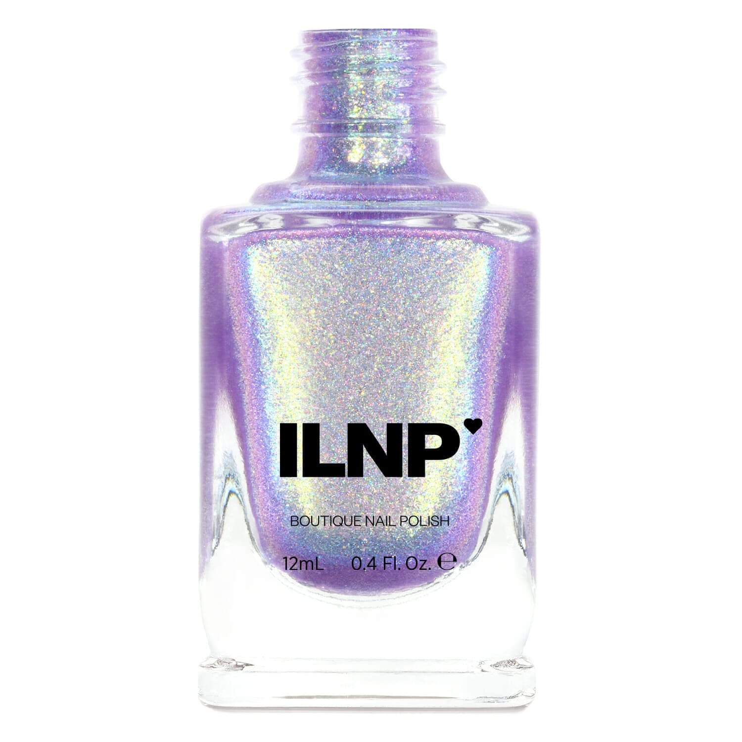 Downtown - Iridescent Purple Holographic Jelly Nail Polish