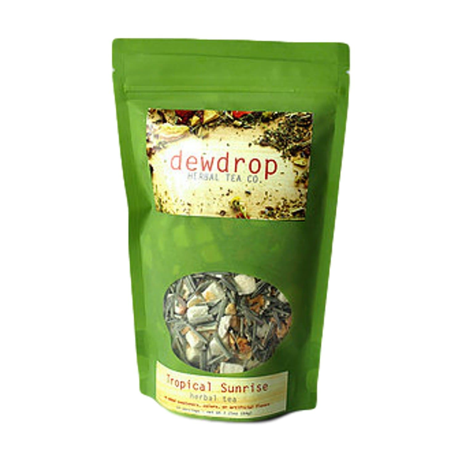 Dewdrop Loose Leaf Herbal Tea 5.4 oz - Live & Let Chai, Sweet and Spicy Tea