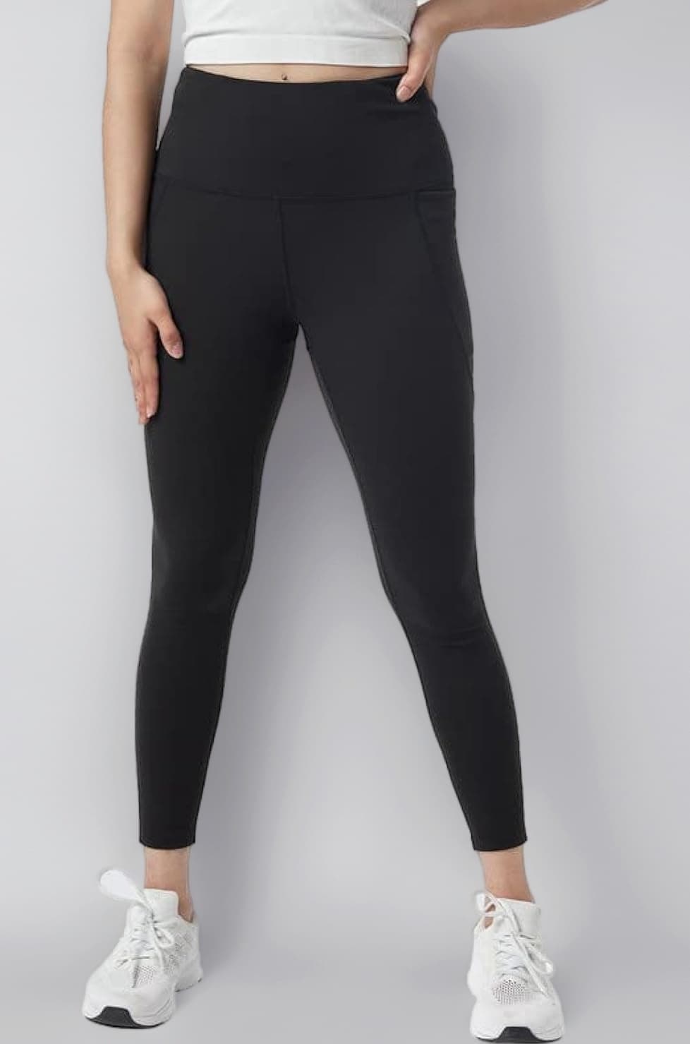 Women Mid Rise Fitted Leggings