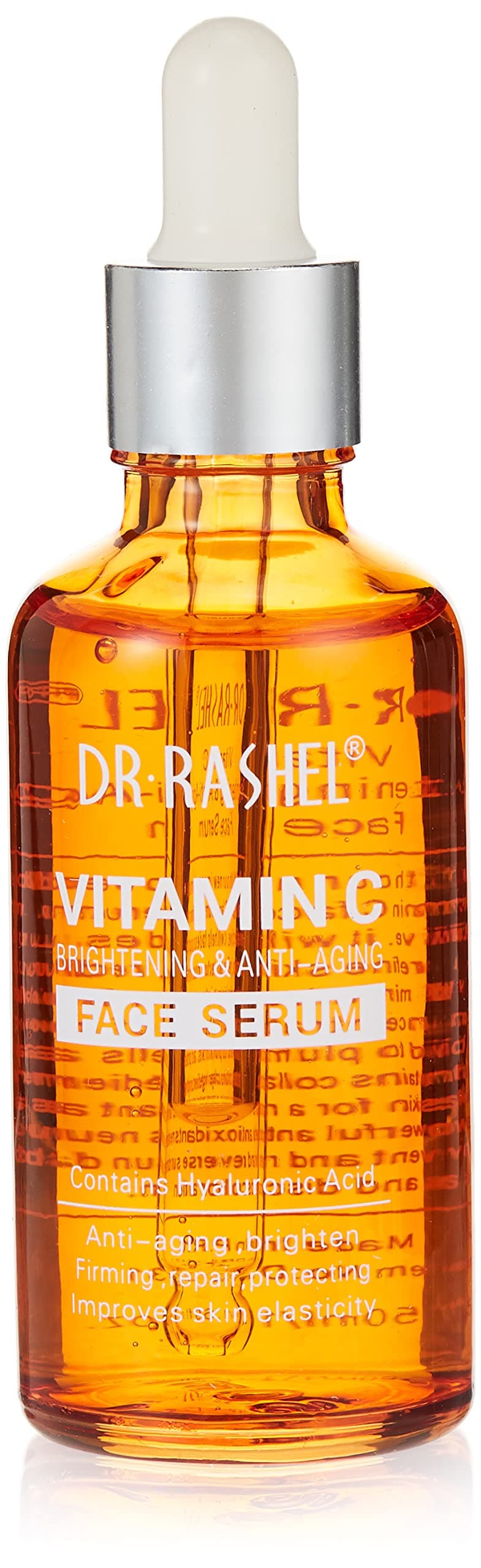 dr rashel Vitamin C Face Serum - Hyaluronic Acid, Brightening, Anti Wrinkle and Anti Aging, Dark Circle, Fine Lines and Sun damage – Restore&Boost Face serum- 1.69 oz