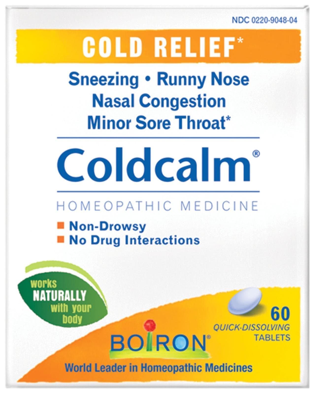 Coldcalm Cold Relief Quick Dissolving Tablets-60 ct