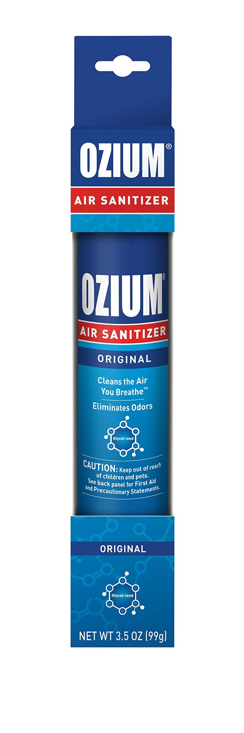 Ozium Spray, Air Sanitizer and Disinfectant Spray, Original (USA), 99 Grams, 765-2987