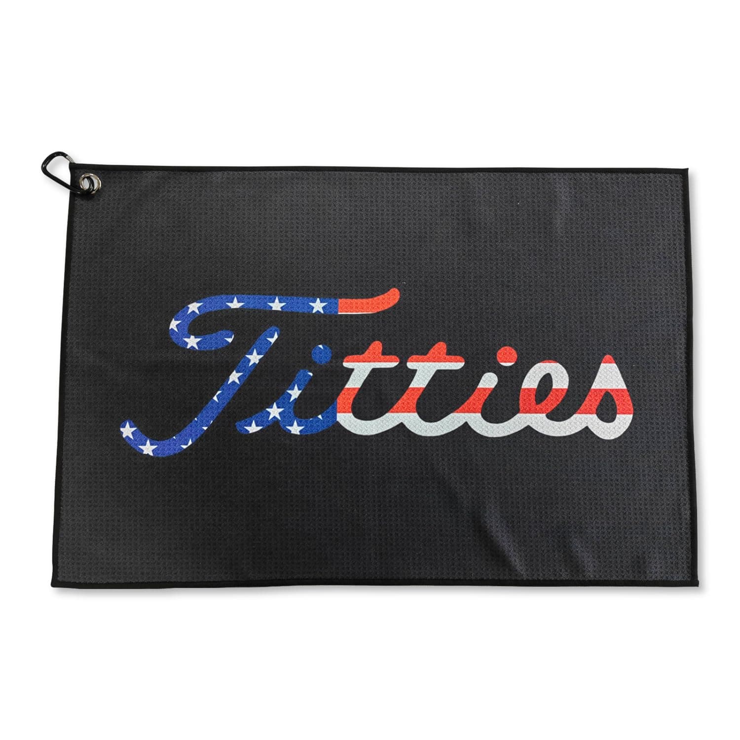 K9King Funny Microfiber Towel - Premium Golf Towel with Clip Holder - Ideal Golf Accessory for Men and Women