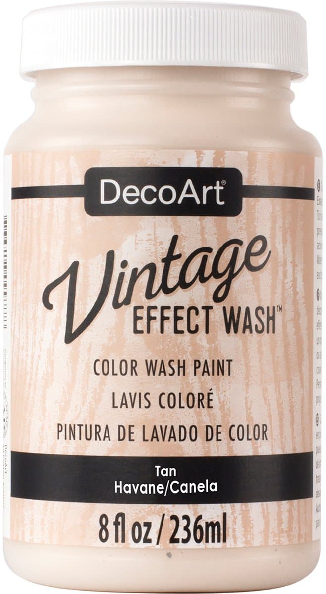 DecoArt Deco Art Vintage Effect Wash Paint, Tan, 6.09 x 6.09 x 10.92 cm