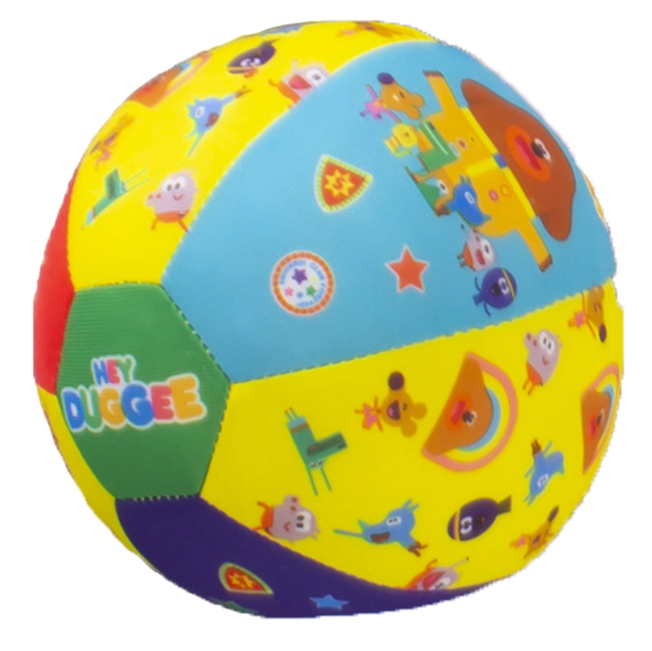 Hey Duggee 539 1983 EA Fun Sounds Ball Soft Toy, Multi, 14 x 14 x 14 cm