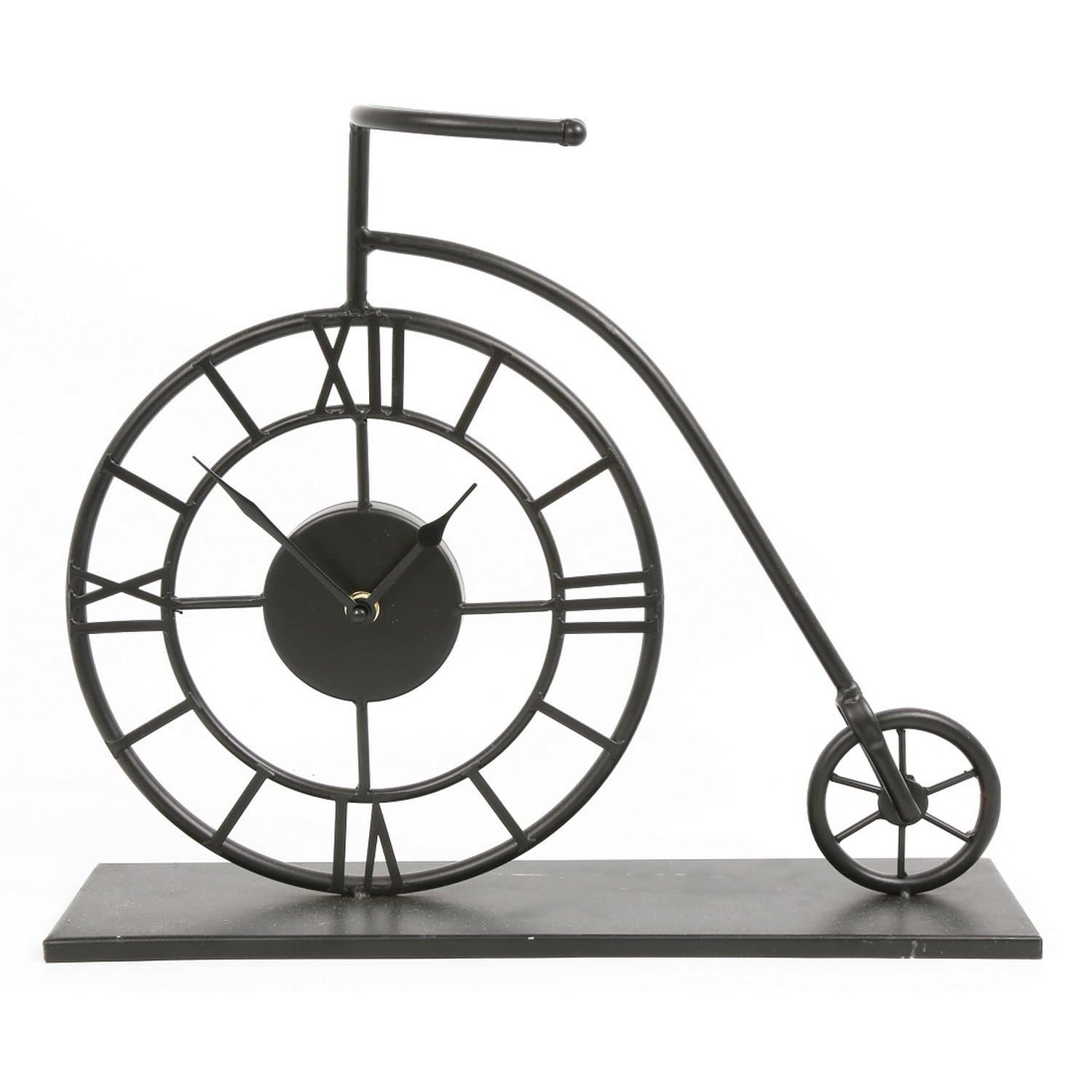 LINCOLNGIFTS Metal Vintage Hovis Bicycle Clock