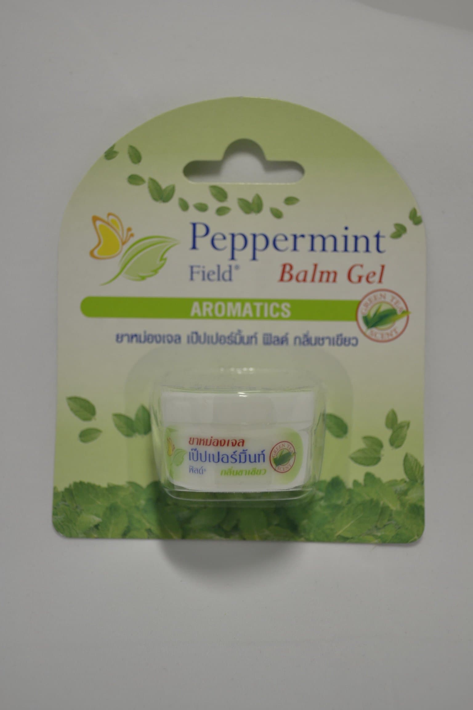 Peppermint Natural Menthol Aromatic Field Gel Balm for Relief of Dizziness 8g