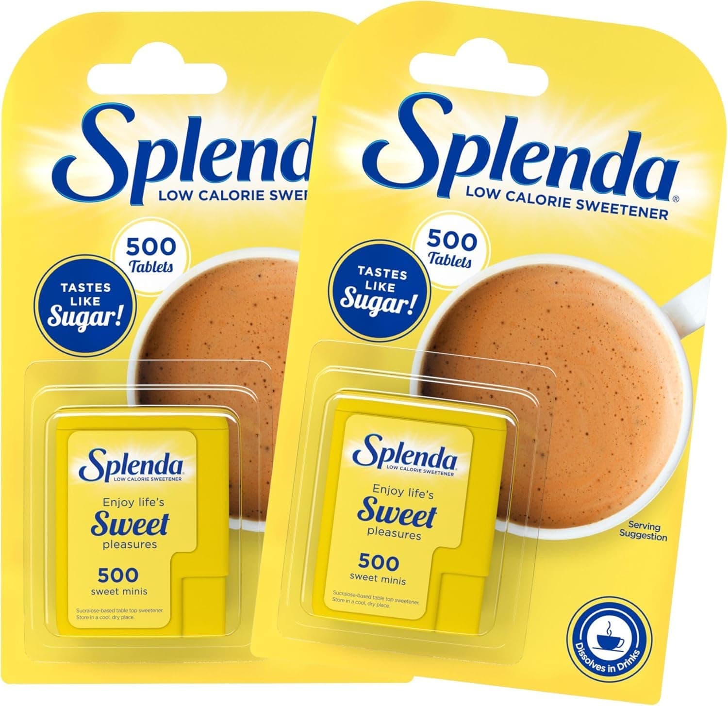 Low Calorie Sweetener 1000 Tablets (Pack of 2x 500)