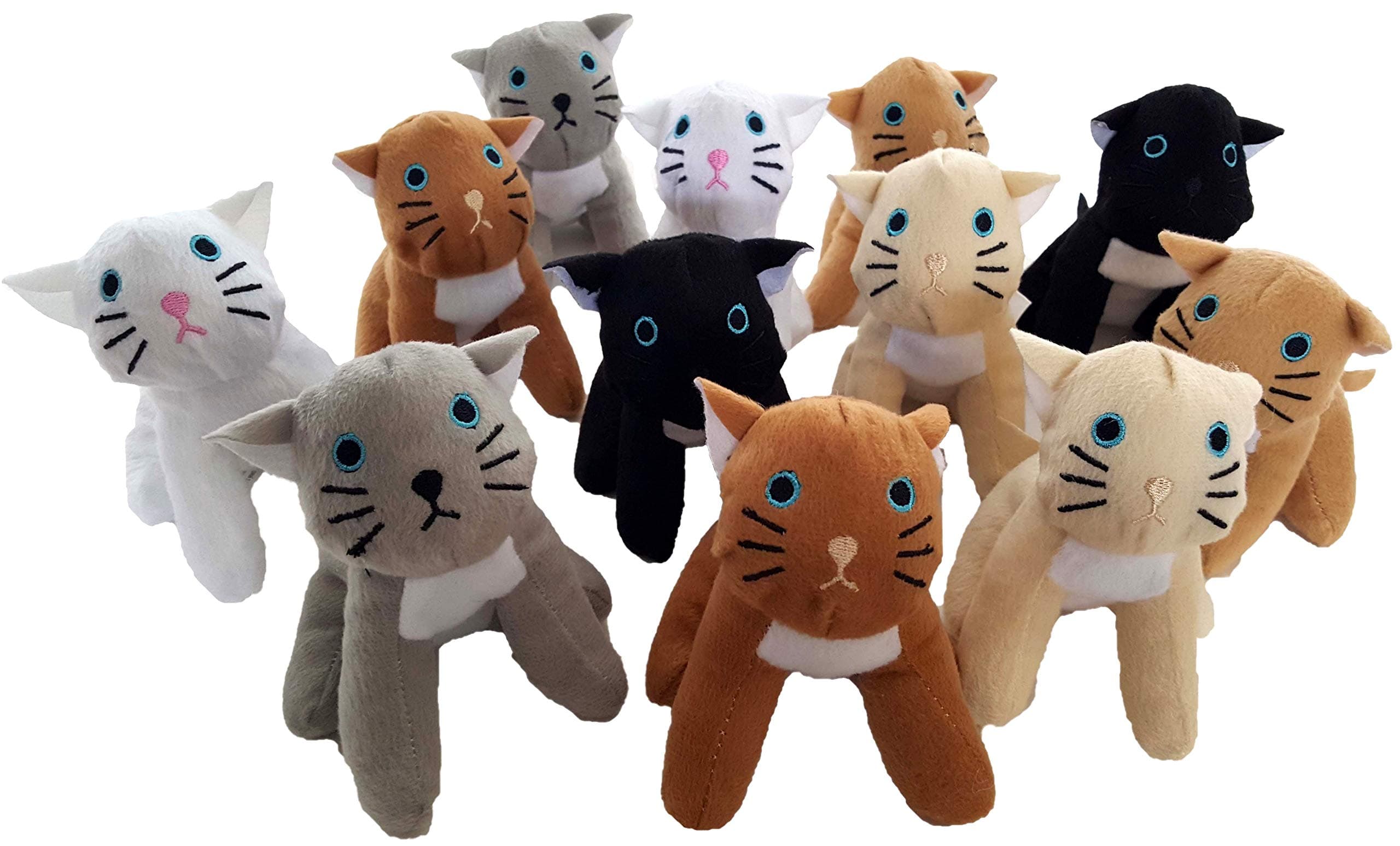 Plush Cats, Cute Plush Kittens - Party Packs! (Cute Cats)