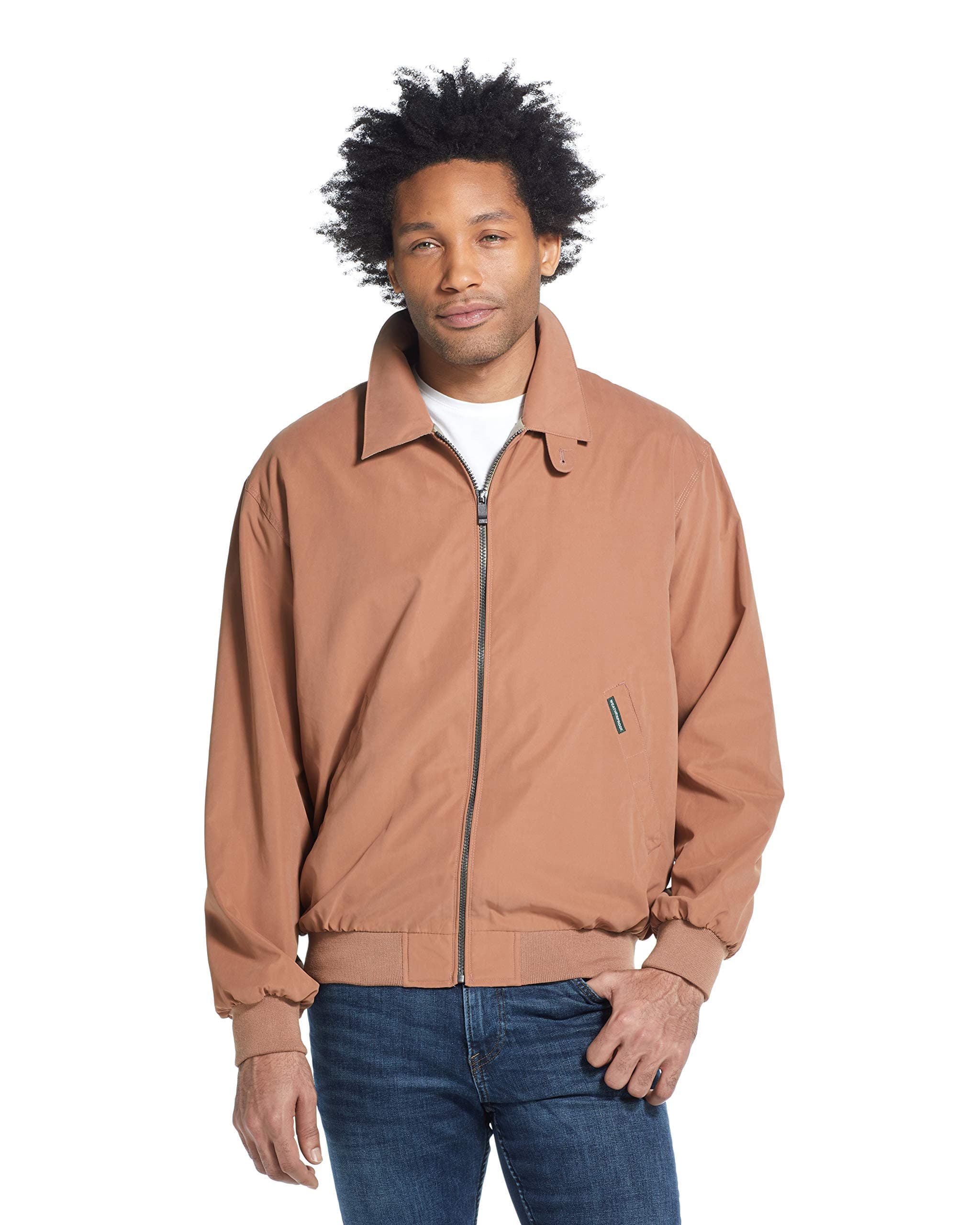 Weatherproof Original Mens Golf Jacket (Mens Windbreaker) Classic Mens Light Jacket