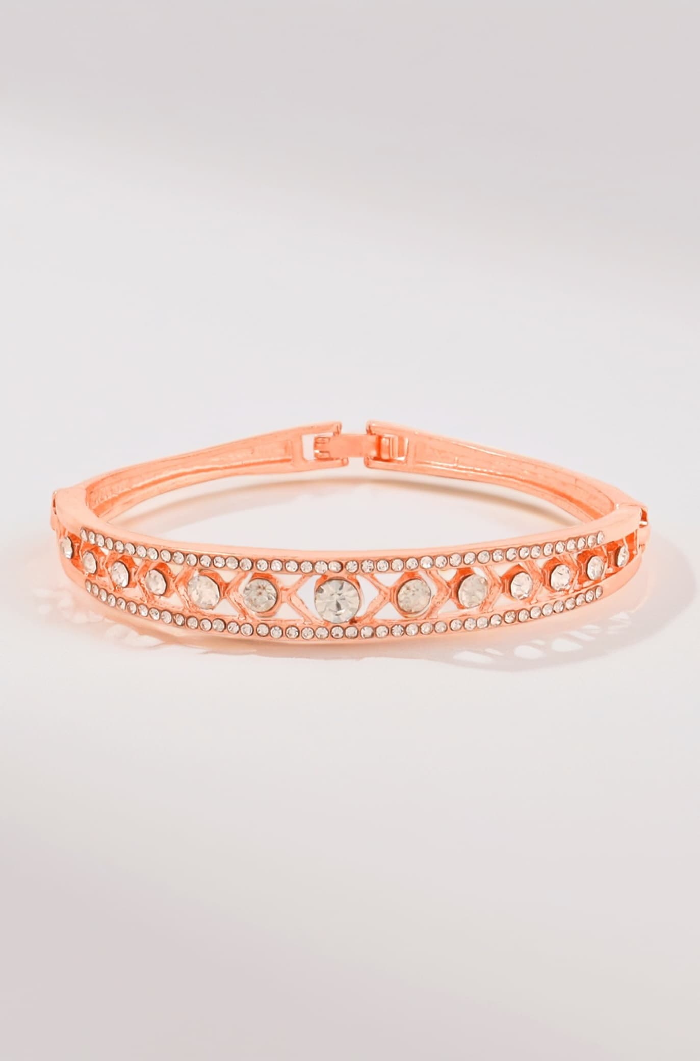 Bracelet for Women and Girls Valentine Gift for Girls Fashion Cubic Zirconia Bangle Bracelets | Birthday Gift For Girls & Women Anniversary Gift for Wife Valentine Gift for Girls