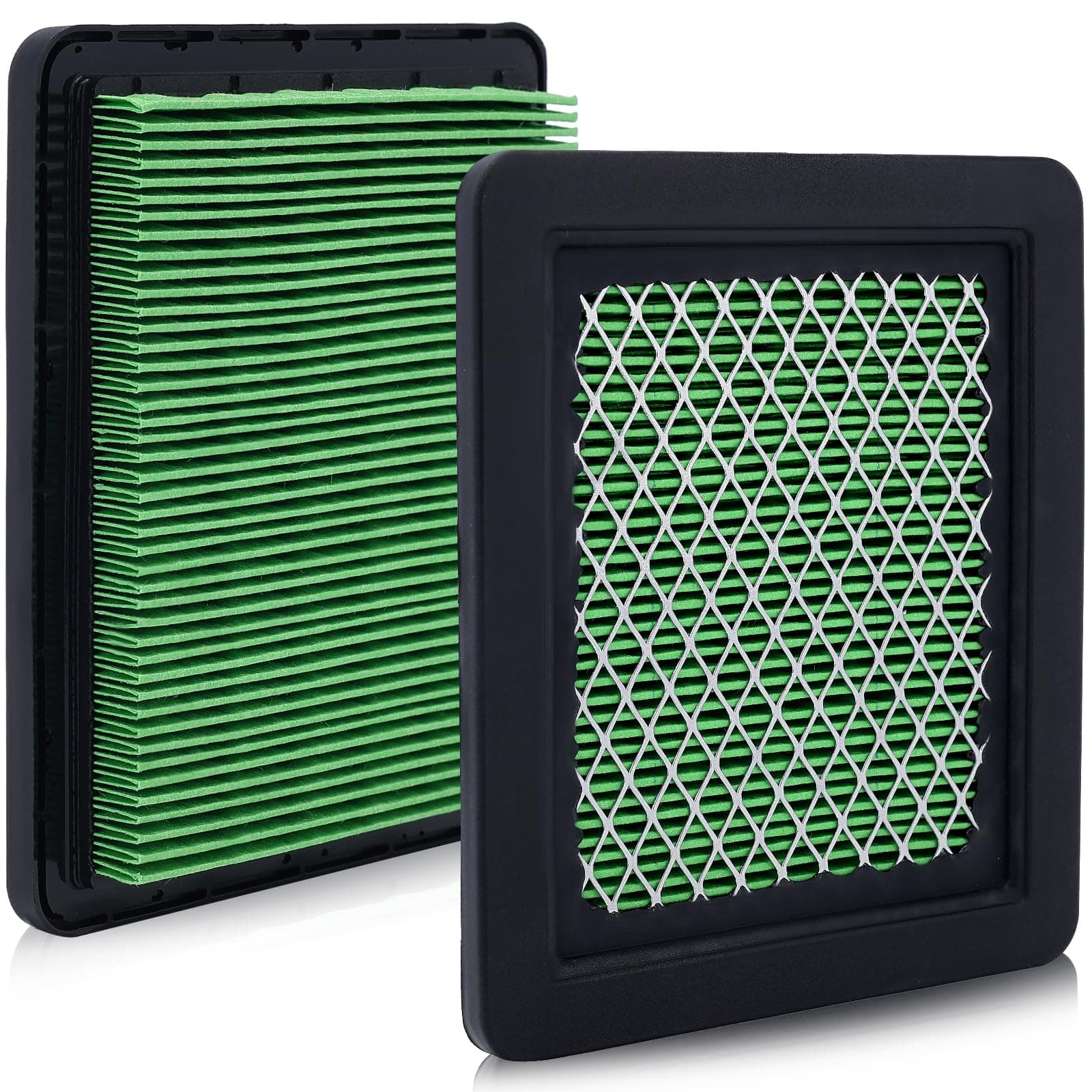 17211-ZL8-023 Air Filter for Honda GC135 GCV135 GC160 GCV160 GC190 GCV190 Engine 17211-ZL8-003 17211-Zl8-000 2Pack
