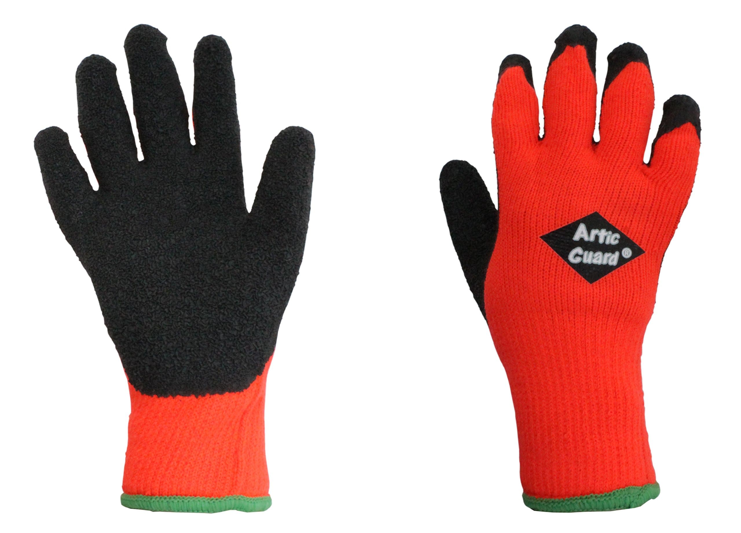 ARCTIC GUARD Cold Weather Grip Glove (Orange, XX-Large)
