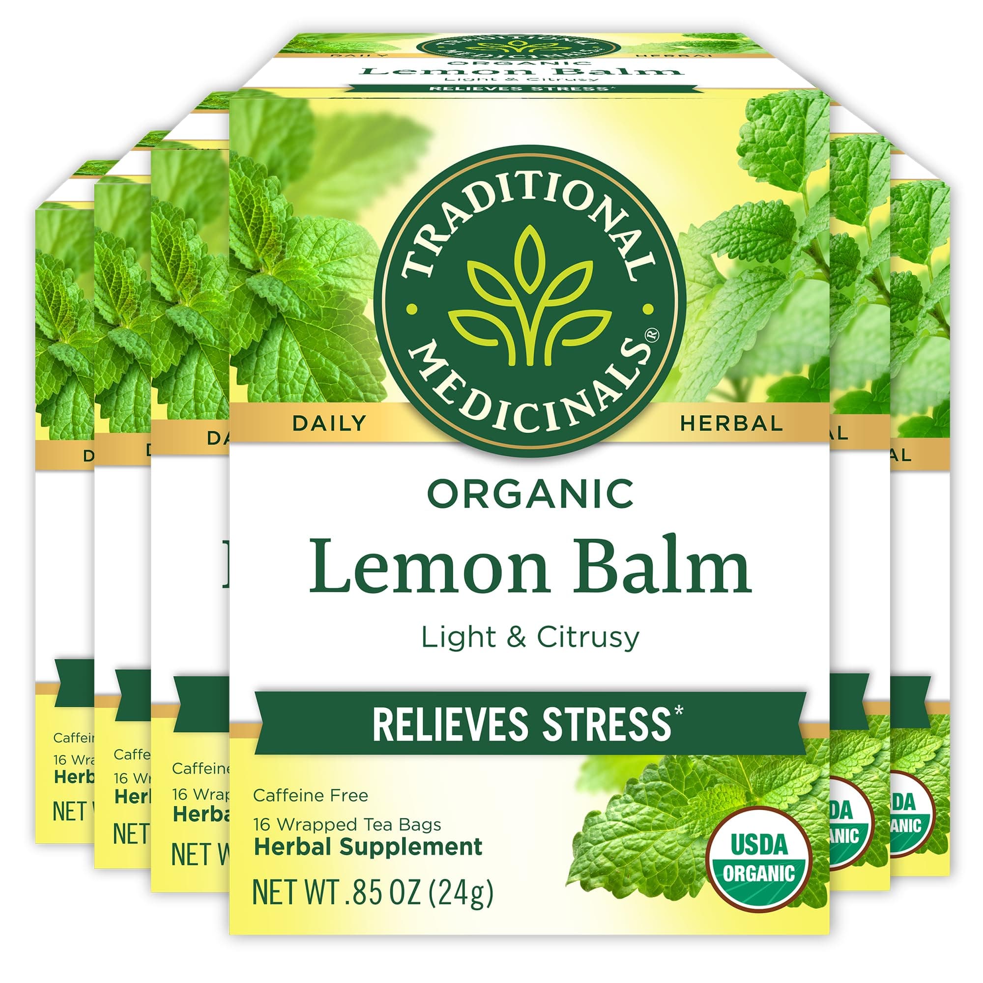 Traditional Medicinals Organic Lemon Balm Herbal Tea