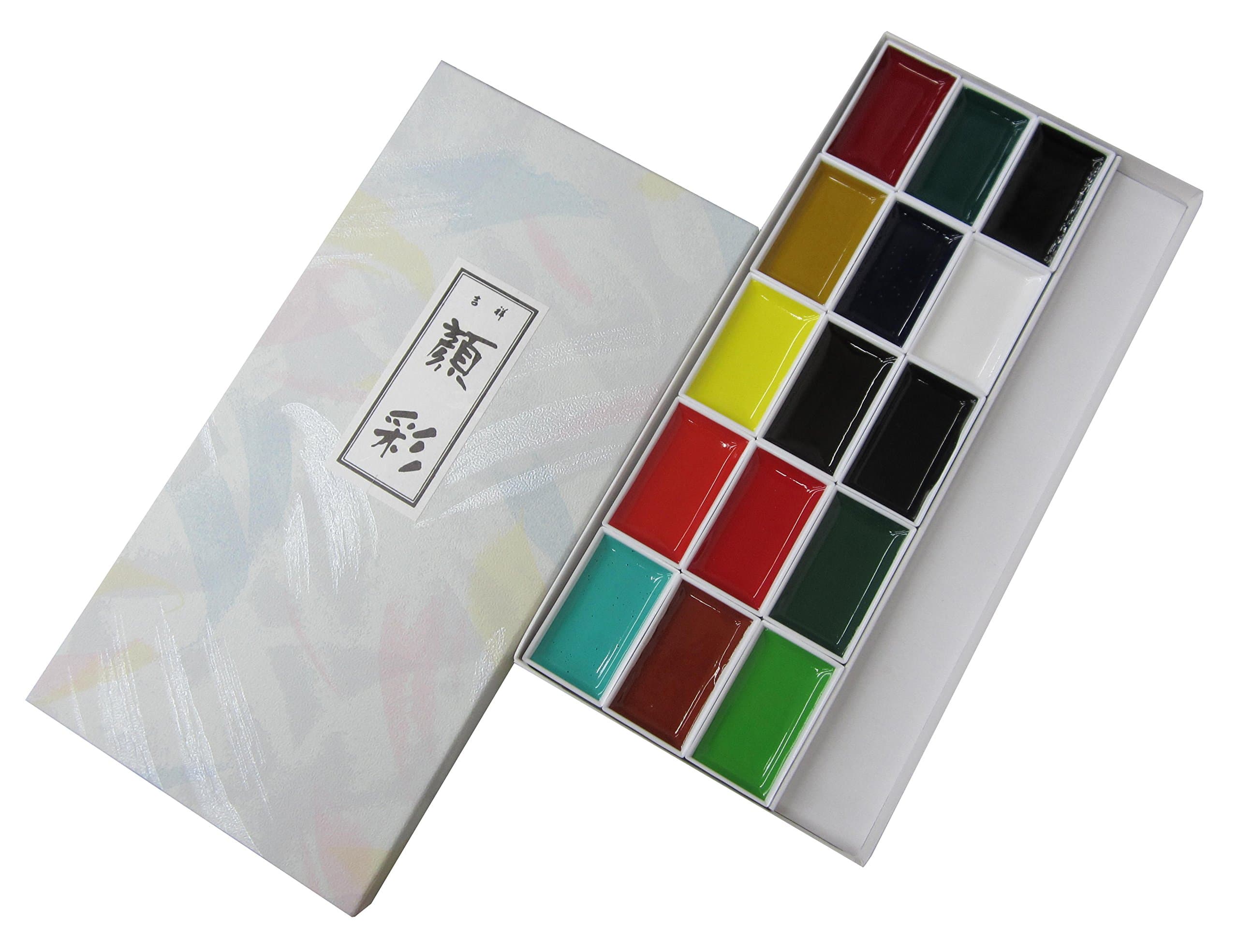 GANSAI Japanese Watercolor Paint 15 Colors Set