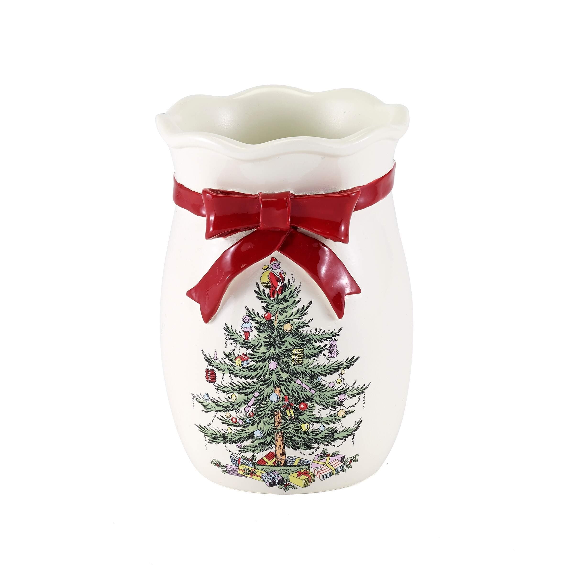 SpodeTumbler, Resin Bathroom Accessories, Holiday Home Decor Christmas Tree Collection
