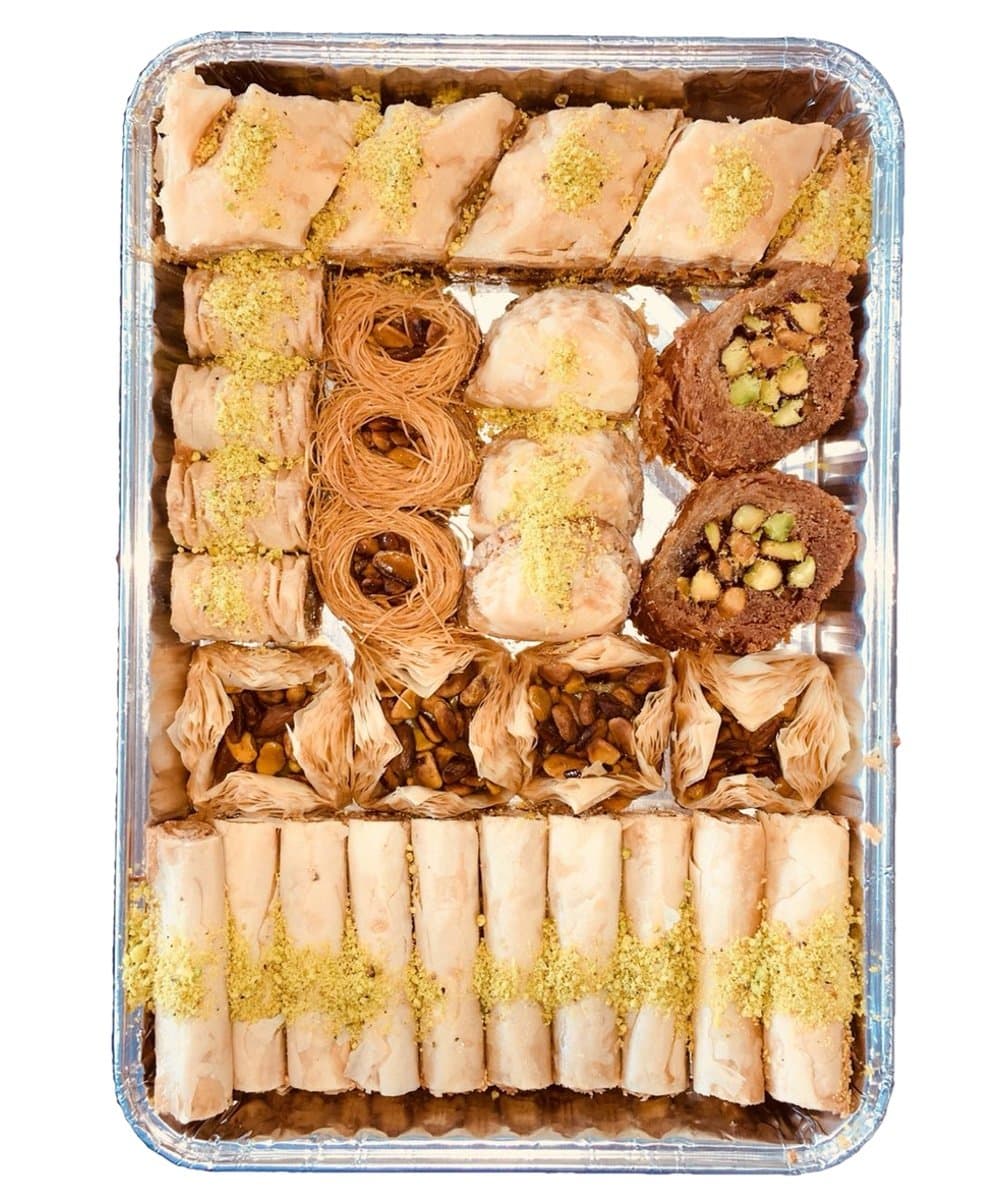 Standard Assorted Baklava – Half Tray