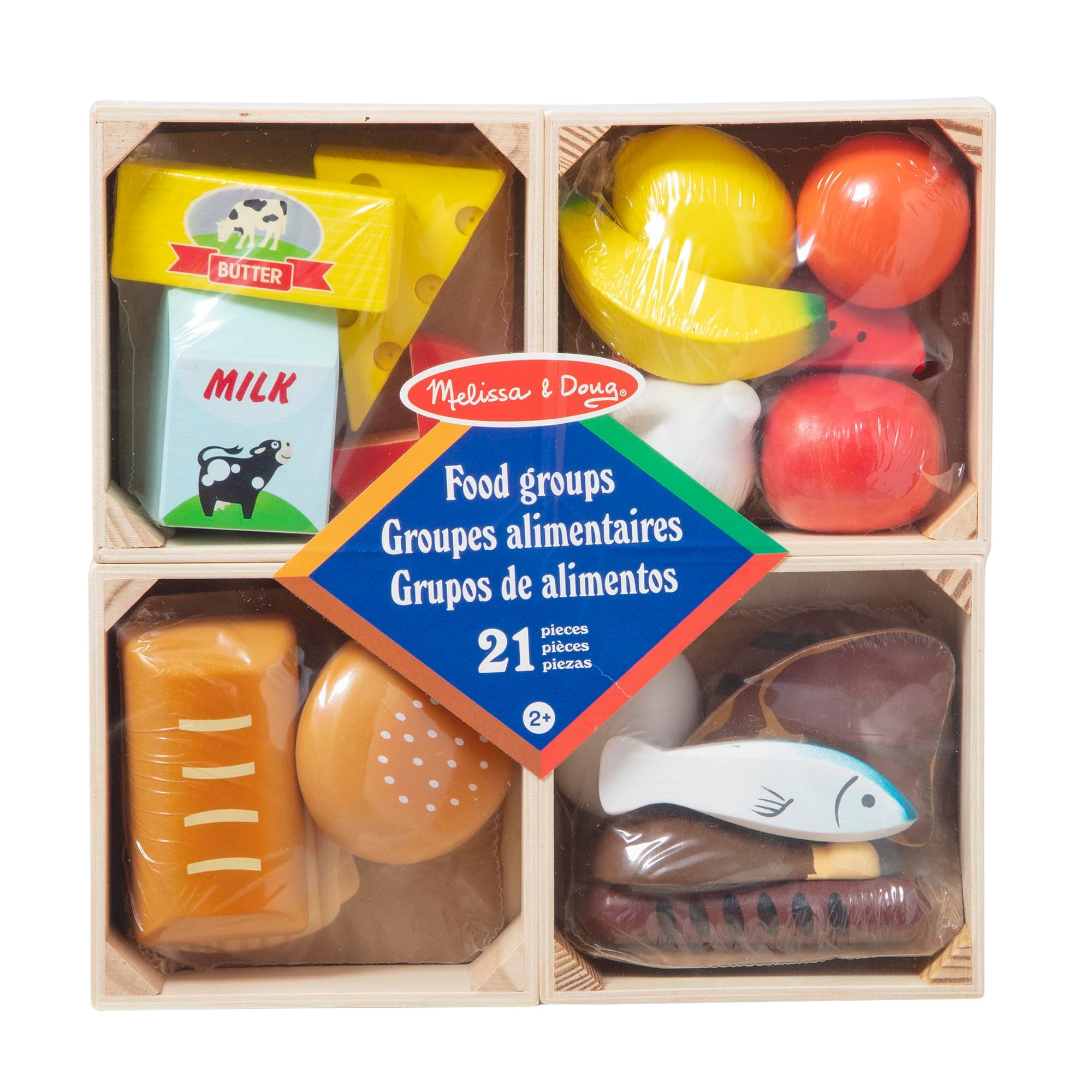 Melissa & Doug 271 Food Groups, Multi-Colour