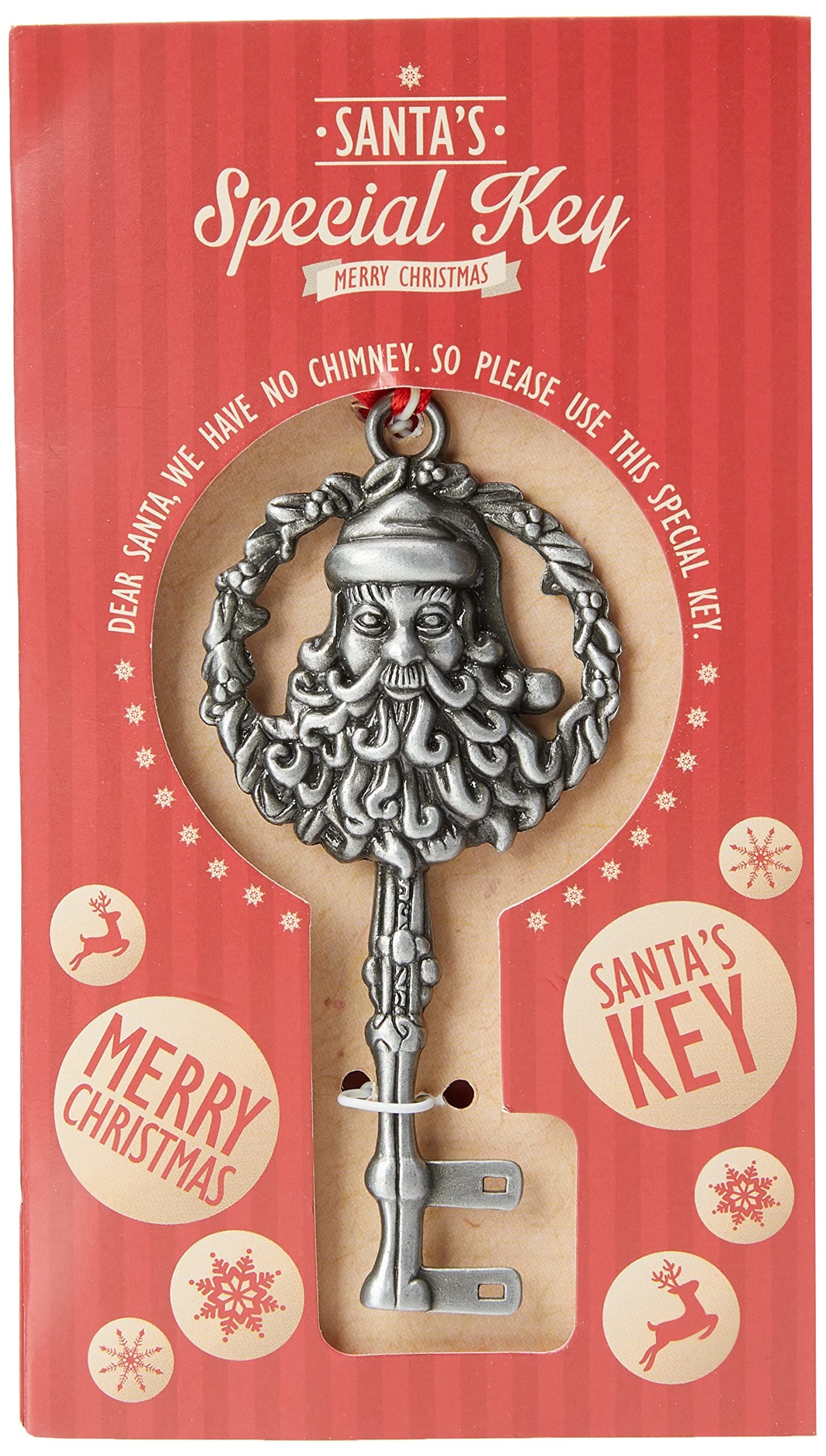 Magic Santa Key - For Christmas Eve,Gold
