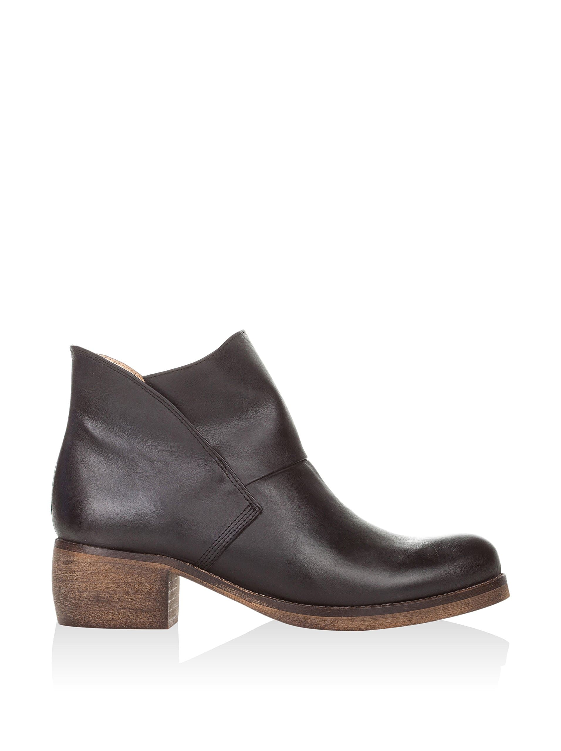 Eva Lopez Botin Piel Negro, Women’s Ankle Boots