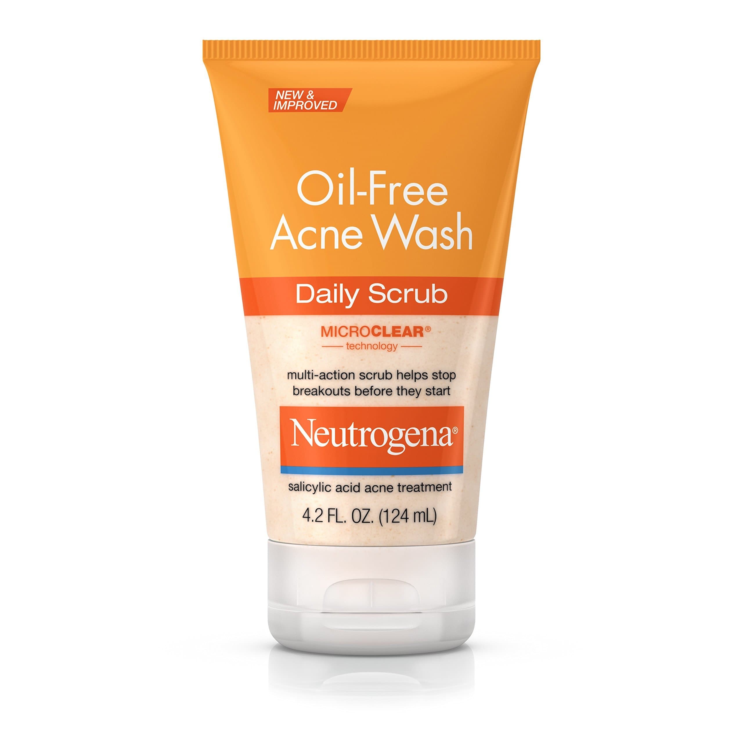 Oil-Free Acne Wash Daily Scrub, 4.2 oz