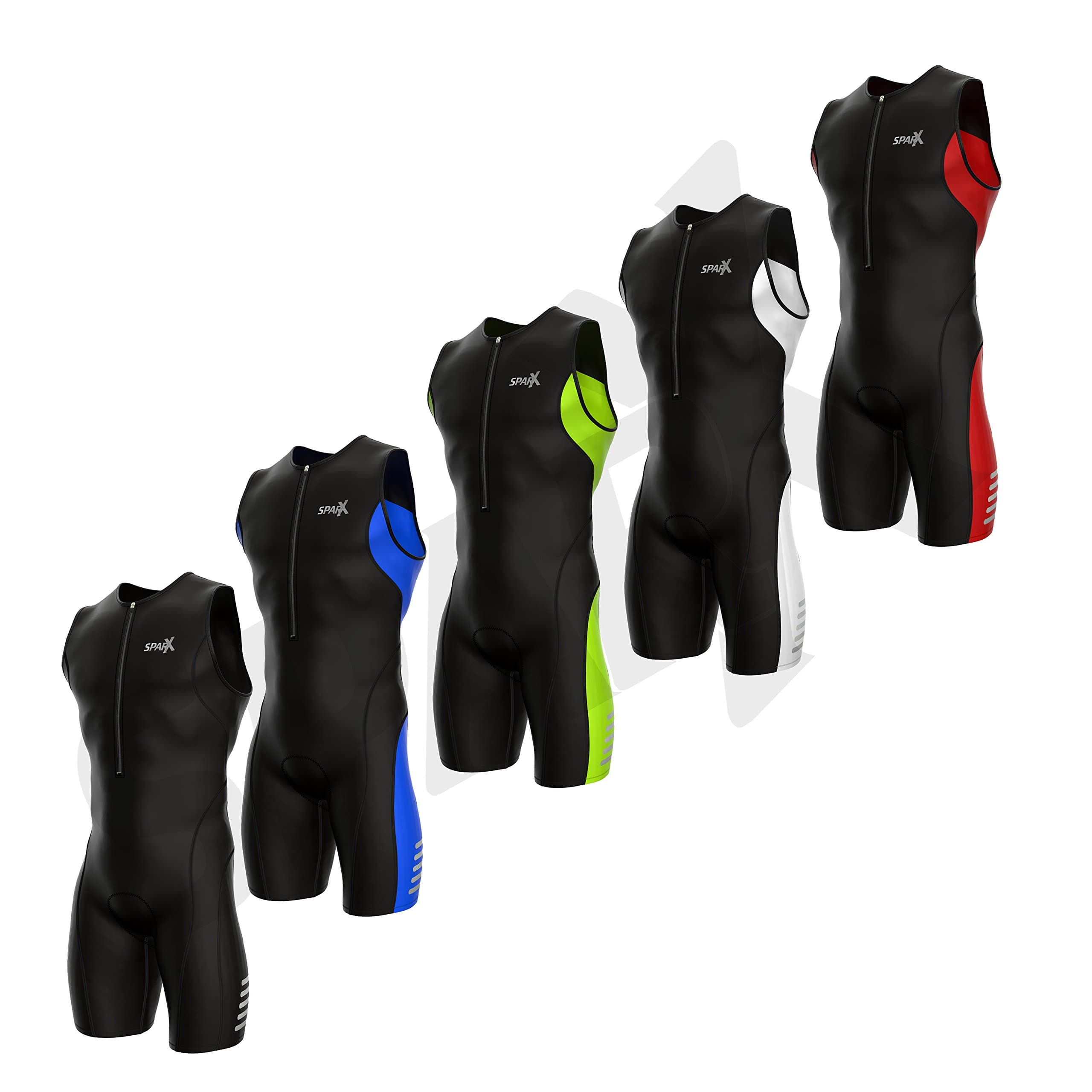 Men's Elite Triathlon Suit Trisuit SpeedSuit Skinsuit Swim-Bike-Run Triathlon Race Suit
