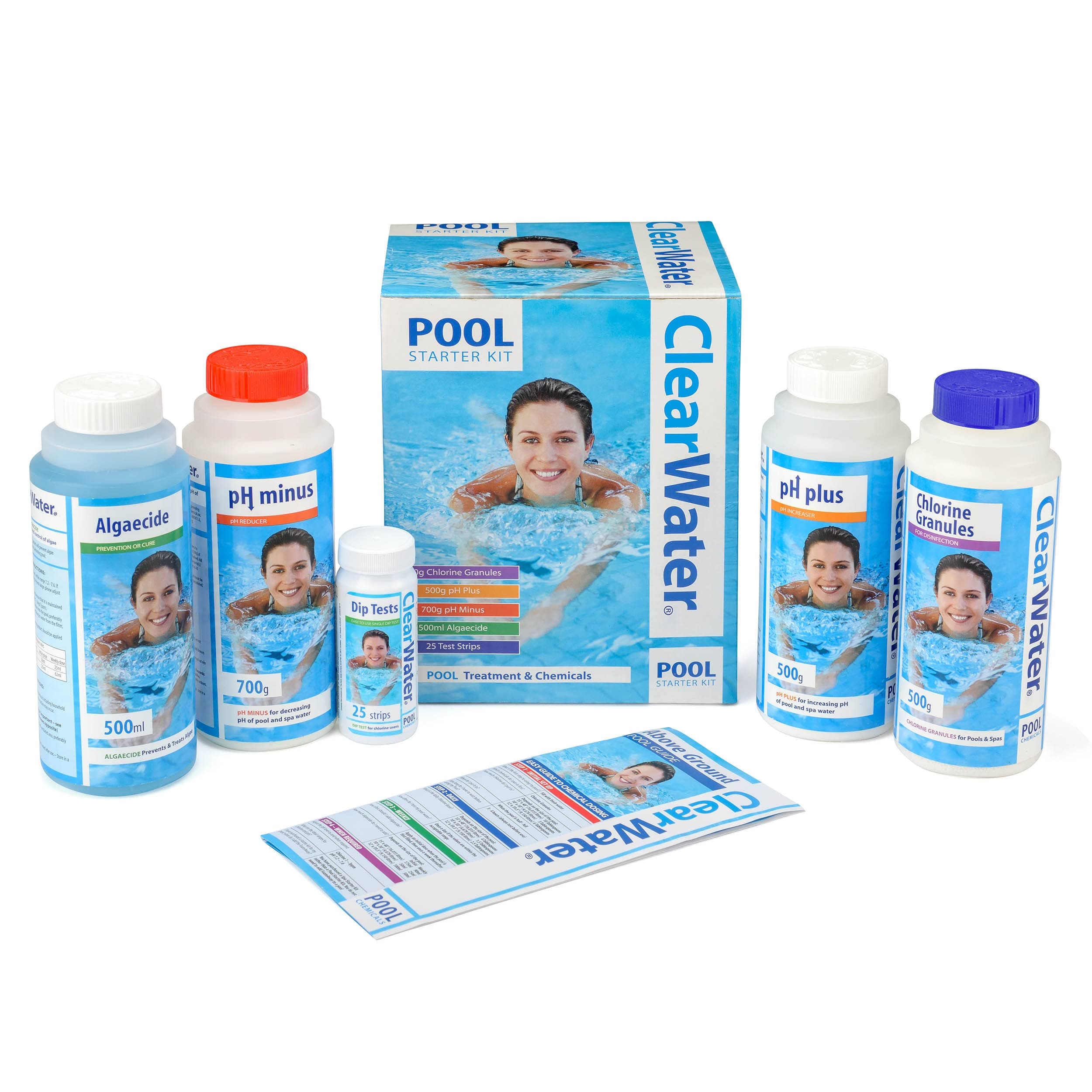 Clearwater Basic Pool Chemical Starter Set