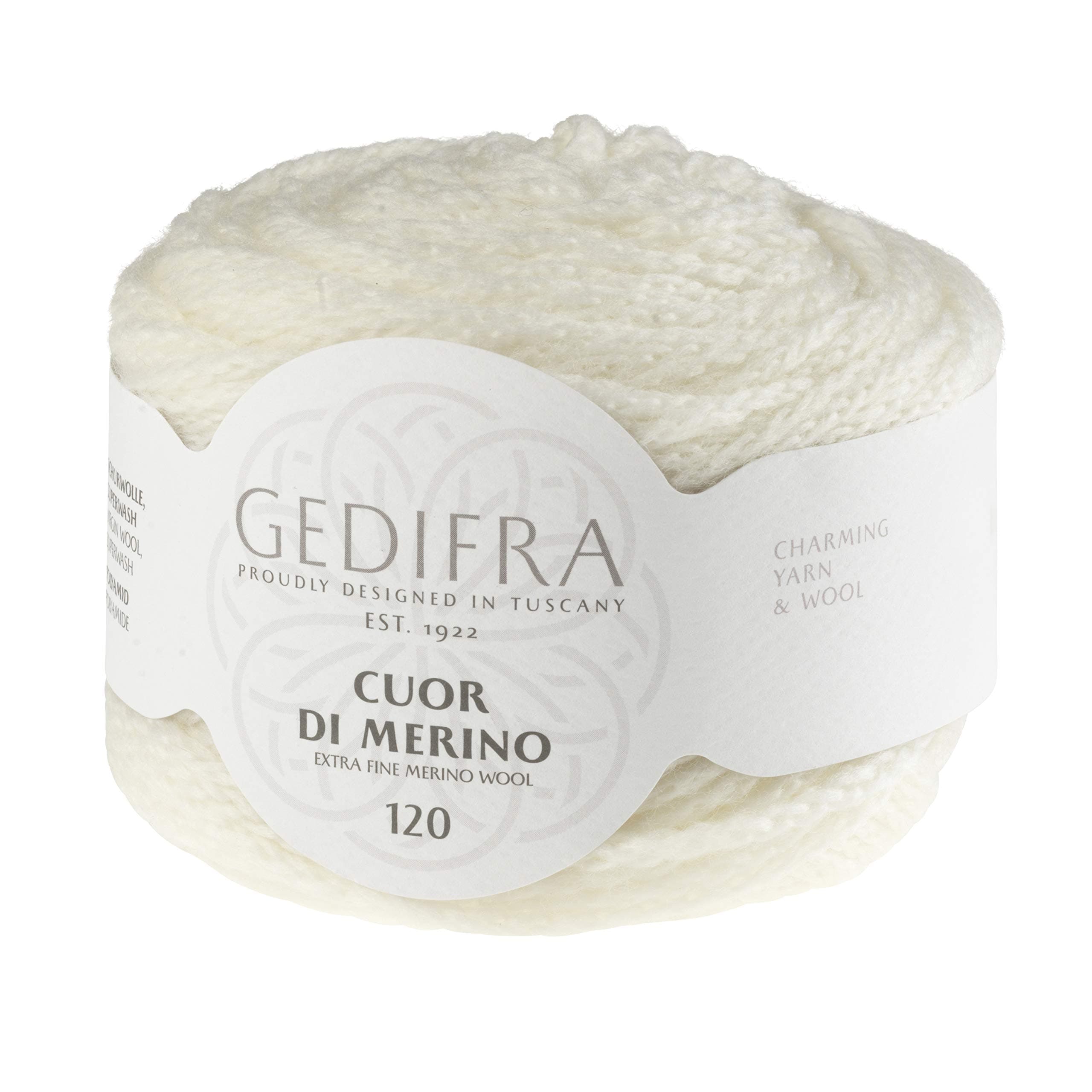 Gedifra Cuor Di Merino 120 9810002-00109 Hand Knitting Yarn Merino Wool New Wool