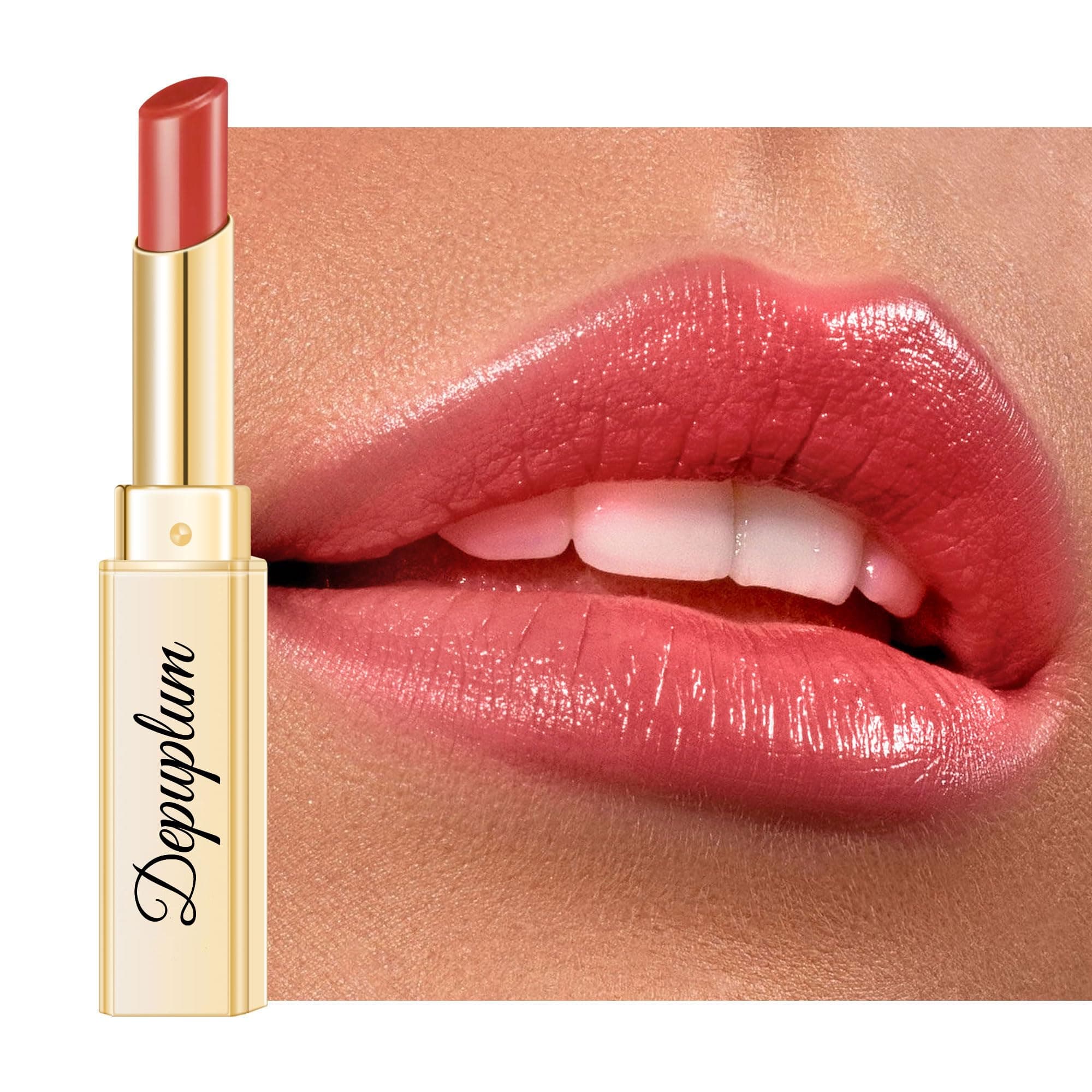 - Red Lipstick for Women Hydrating Lipstick Glossy Moisture Lip Gloss Sheer-Medium Coverage, Long Lasting Lipsticks for Dry Lips, DM66 Berry