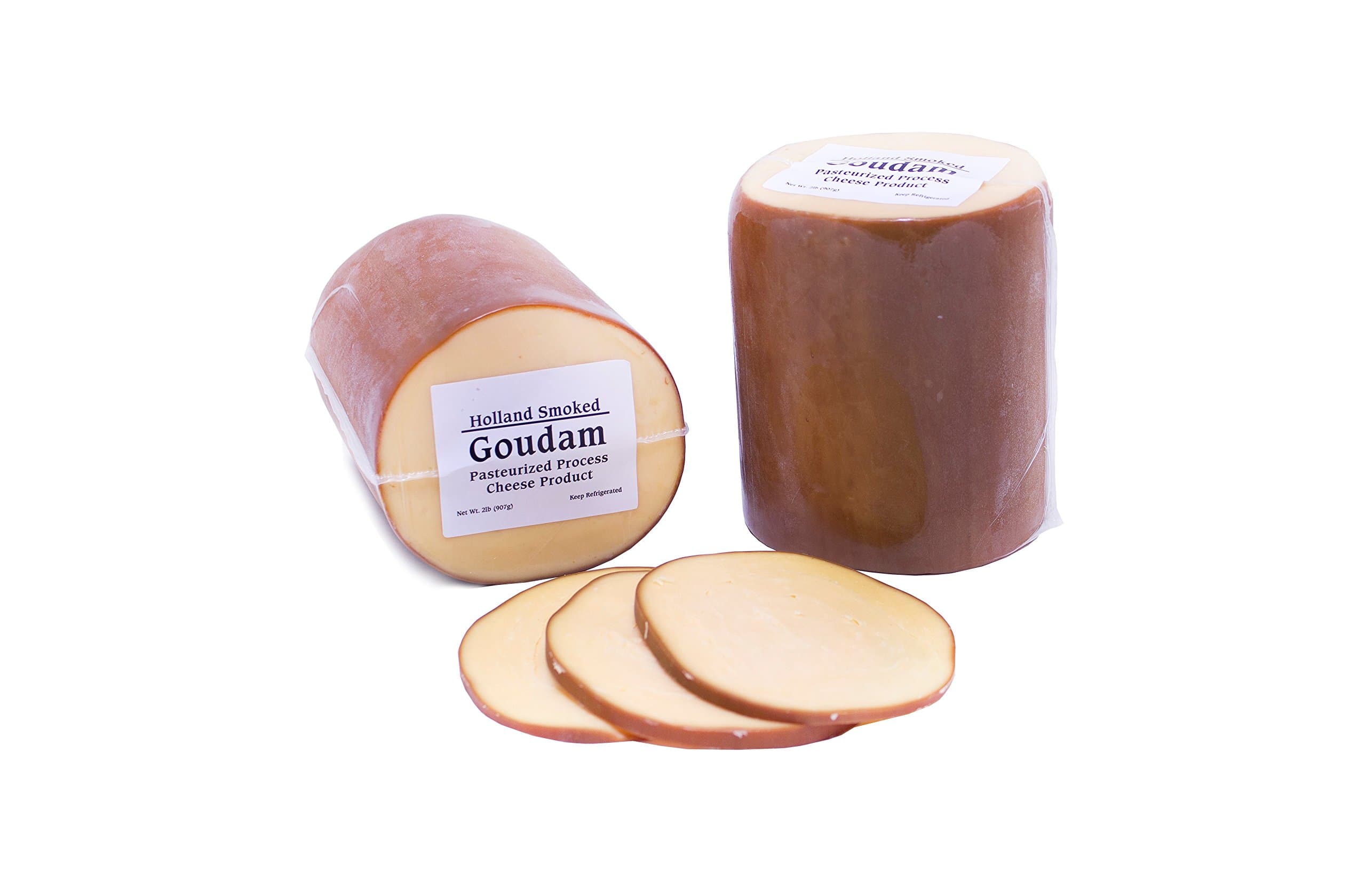 Dutch Garden Smoked Goudam Cheese, 2 Pound (Pack of 2)