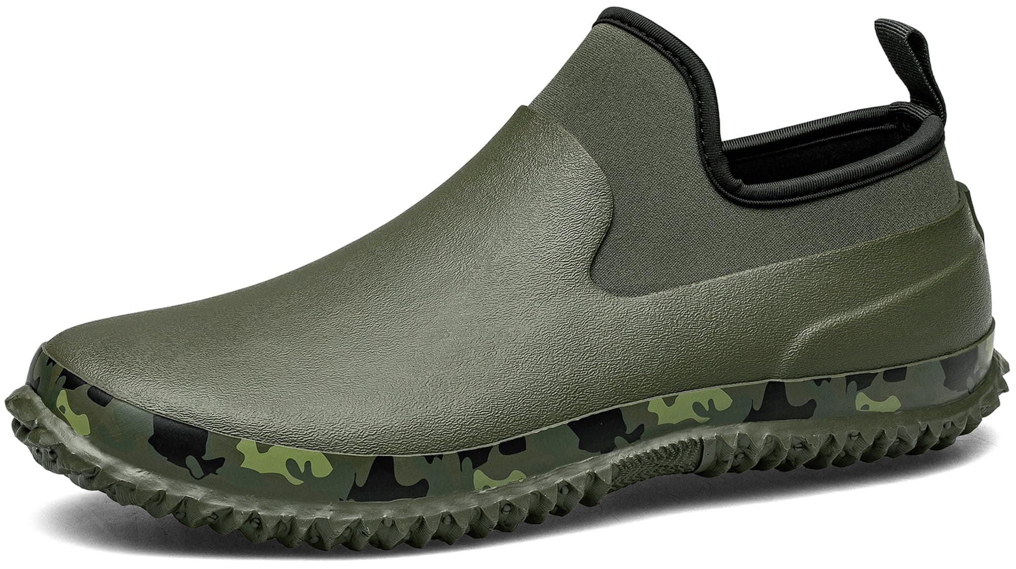 TENGTA Unisex Waterproof Garden Mud Shoes Mens Rubber Gardening Rain Boots for Women Car Wash Footwear